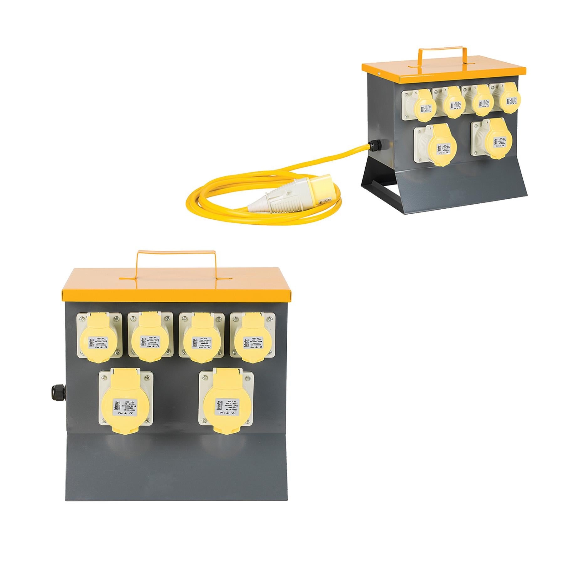 Defender Splitter (MCB) 4 x 16A / 2 x 32A 110V Weight 8kg