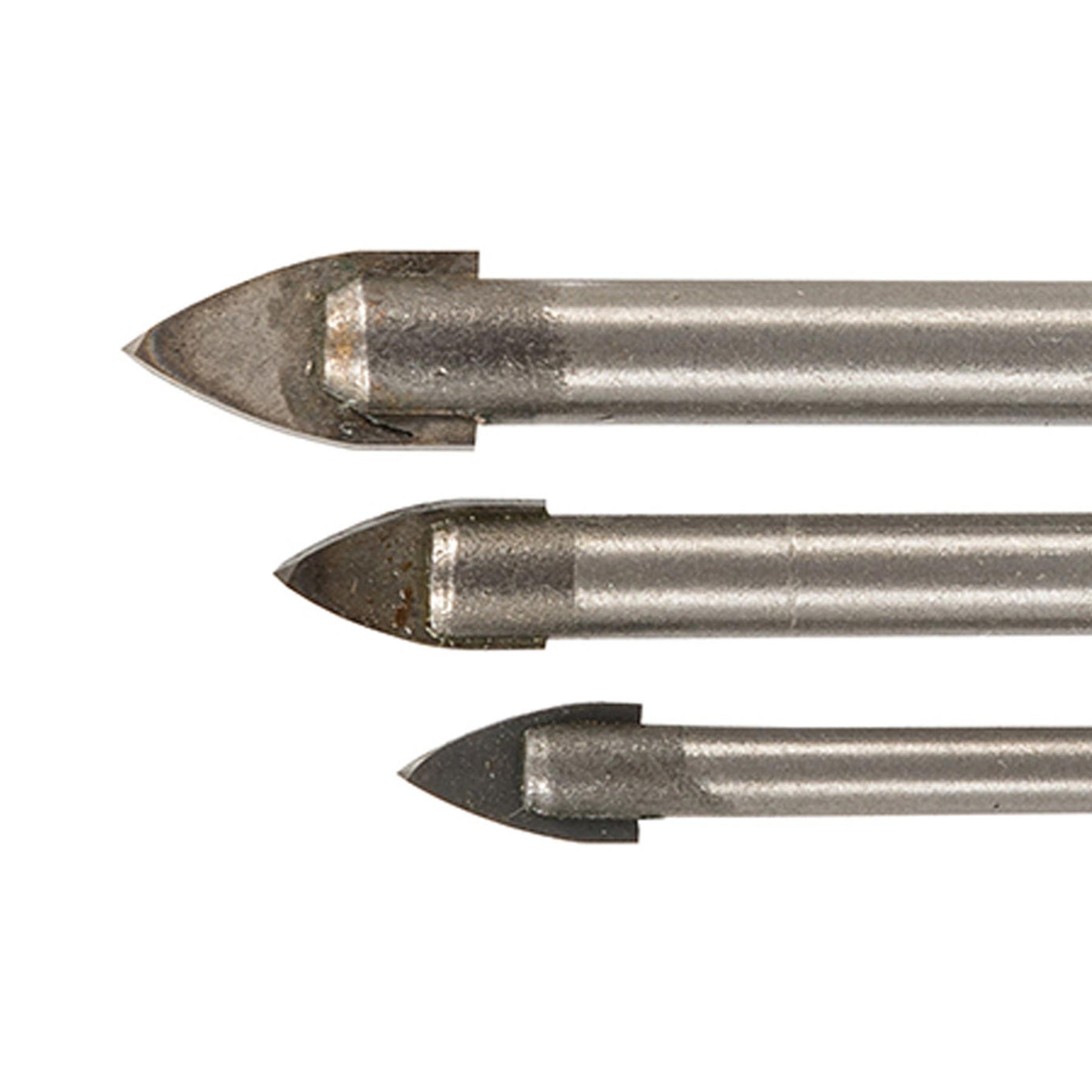 3Pce Tile And Glass Drill Bit 5, 6 & 8mm - Power Tool Accessories Quality