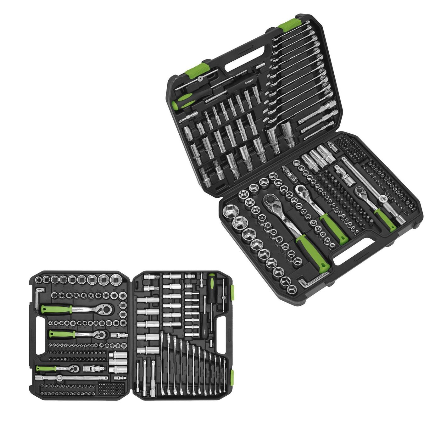Sealey Socket Set 219pc 1/4", 3/8" & 1/2"Sq Drive WallDrive Metric