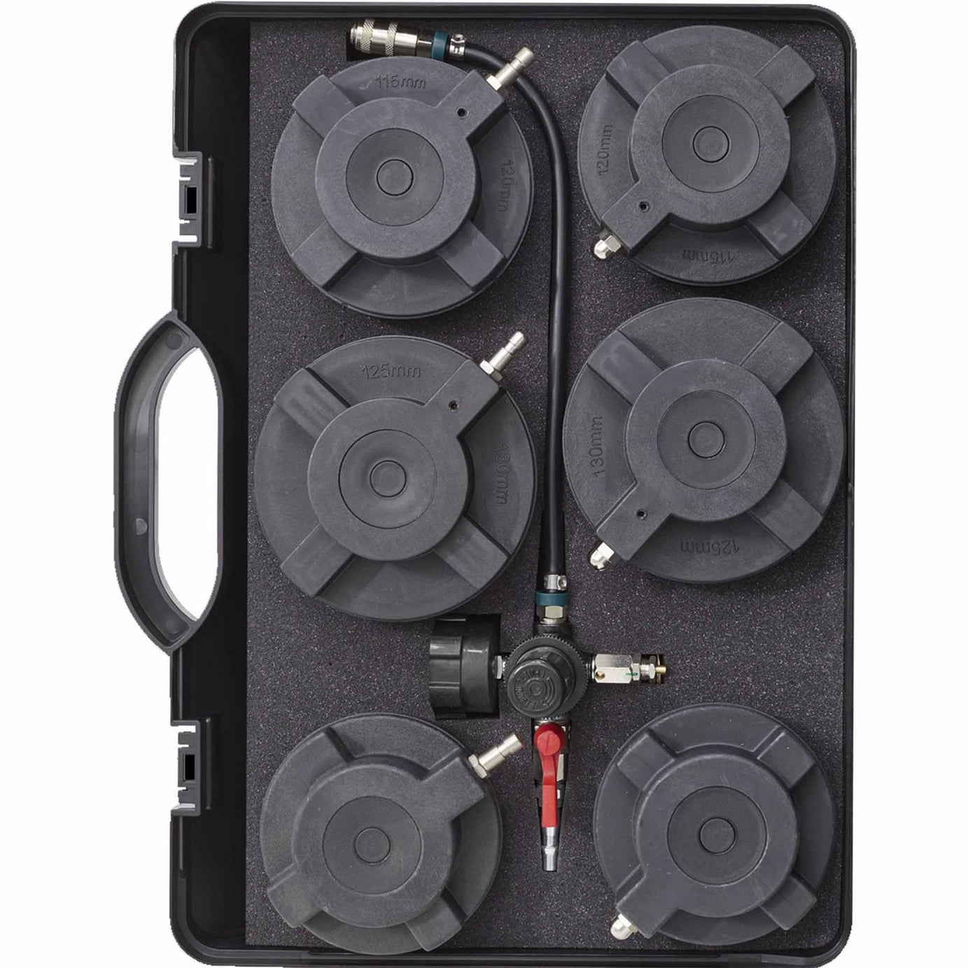 Sealey 105mm - 130mm Turbo System Leakage Tester Tool Commercial