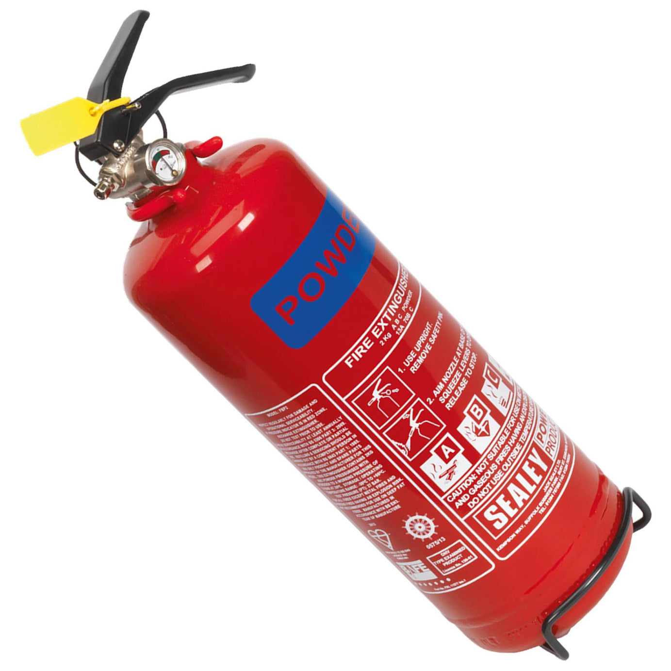 Sealey Fire Extinguisher 2kg Dry Powder