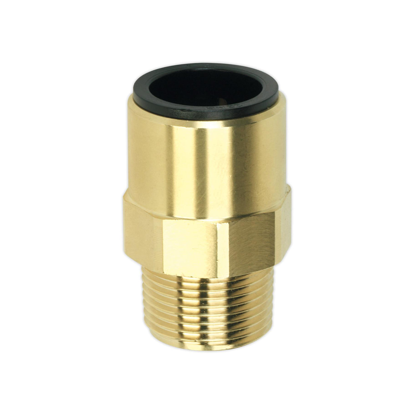 Sealey Straight Adaptor 22mmx3/4"BSPT Brass (Speedfit - MM012206N)