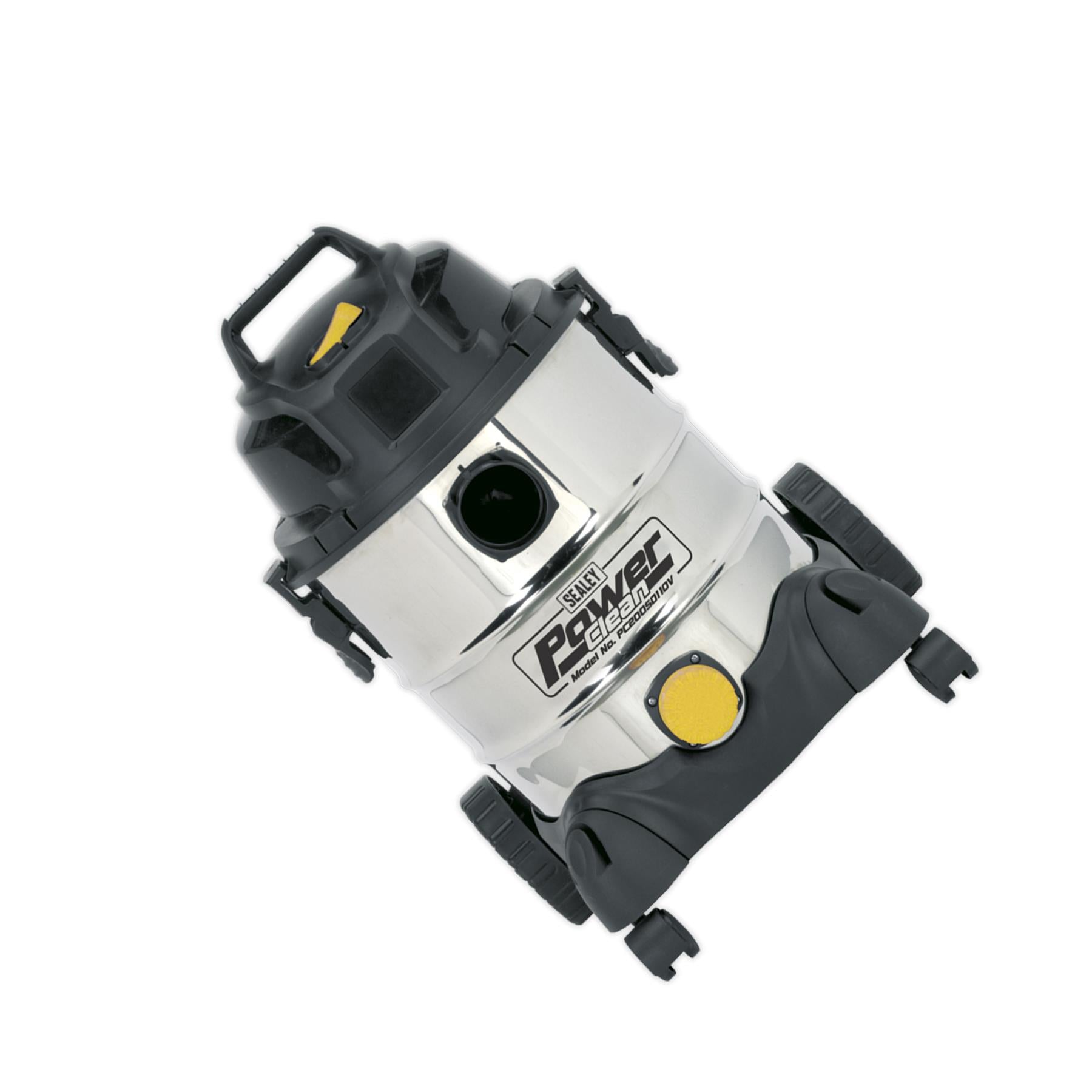 Sealey Vacuum Cleaner Ind Wet & Dry 20L 1250W/110V Stainless Drum