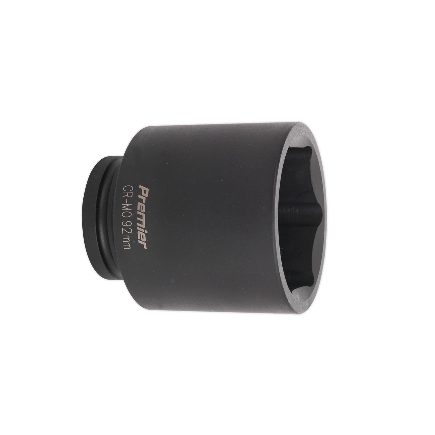 Sealey Impact Socket 92mm Deep 1"Sq Drive Chrome Molybdenum Lifetime Guarantee