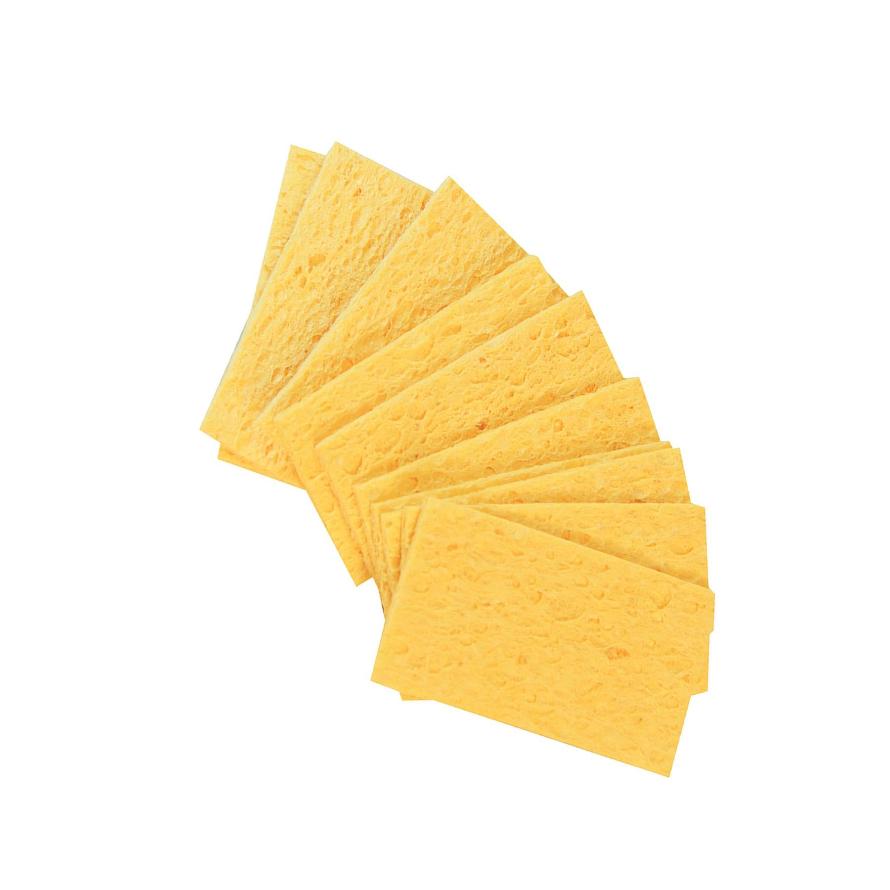 10Pk Soldering Sponges Cleaning Soldering Iron Tip Welding Hobby Electrician