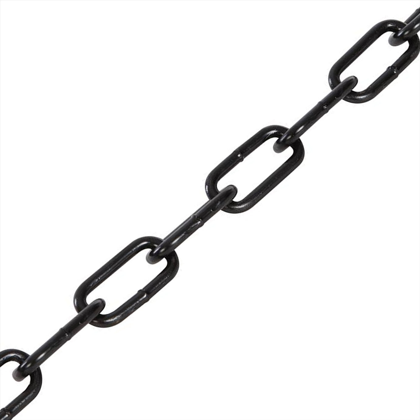 Japanned Chain 4mm x 2.5m Corrosion Resistant & Weatherproof Japanned Chain Black