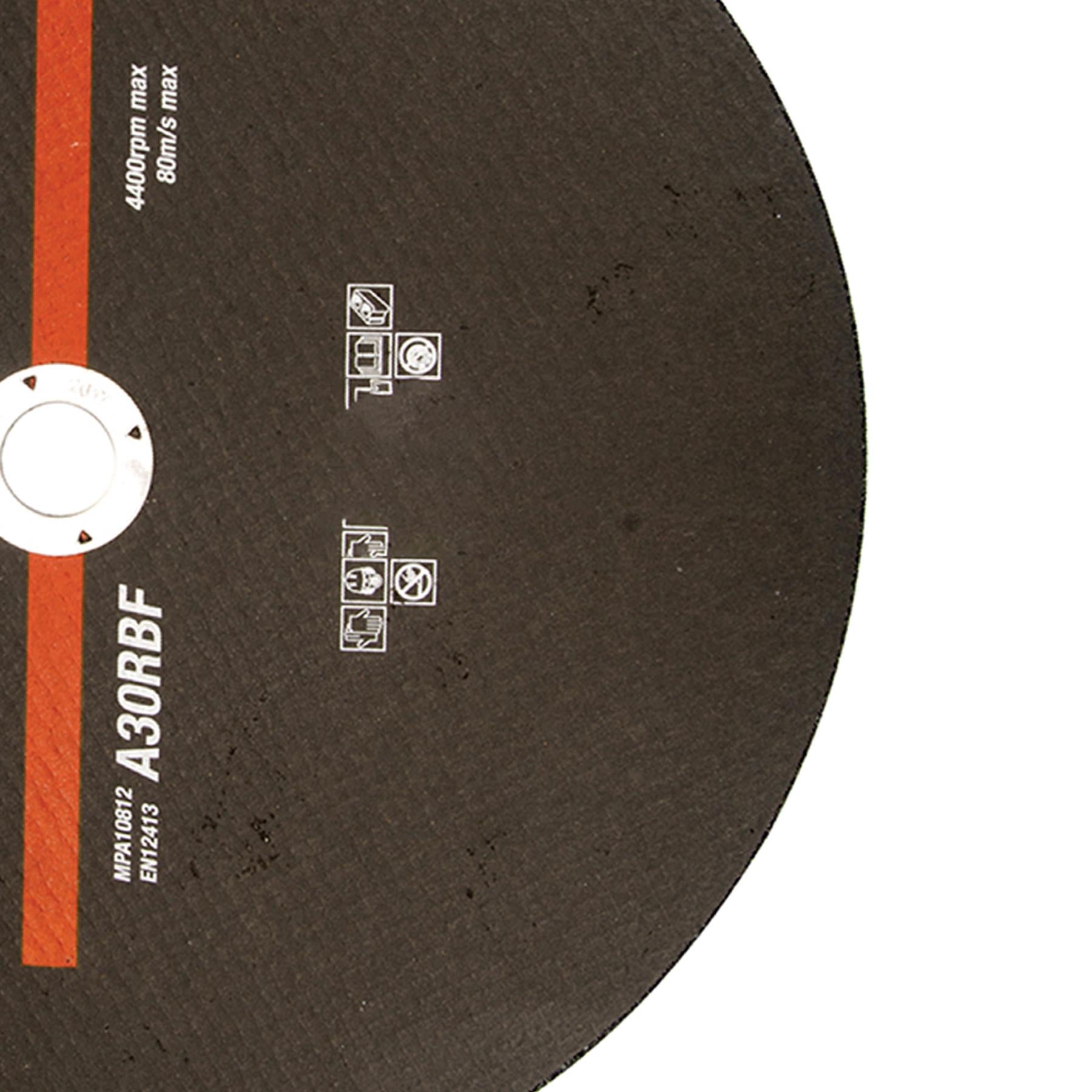 Heavy Duty Metal Cutting Disc Flat 355 x 3.2 x 25.4mm Angle Grinder  Long life