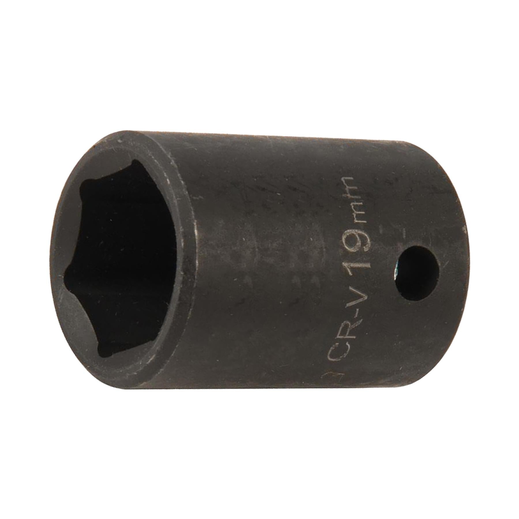Impact Socket 1/2" Drive 6pt Metric 6 Point Hex Corrosion Resistant Sockets 19mm