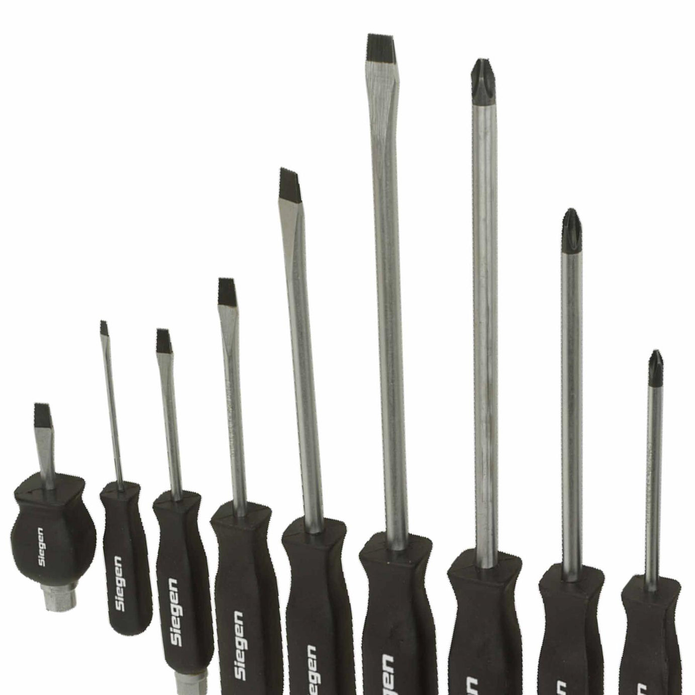 Sealey Screwdriver Set 12pc Hammer-Thru