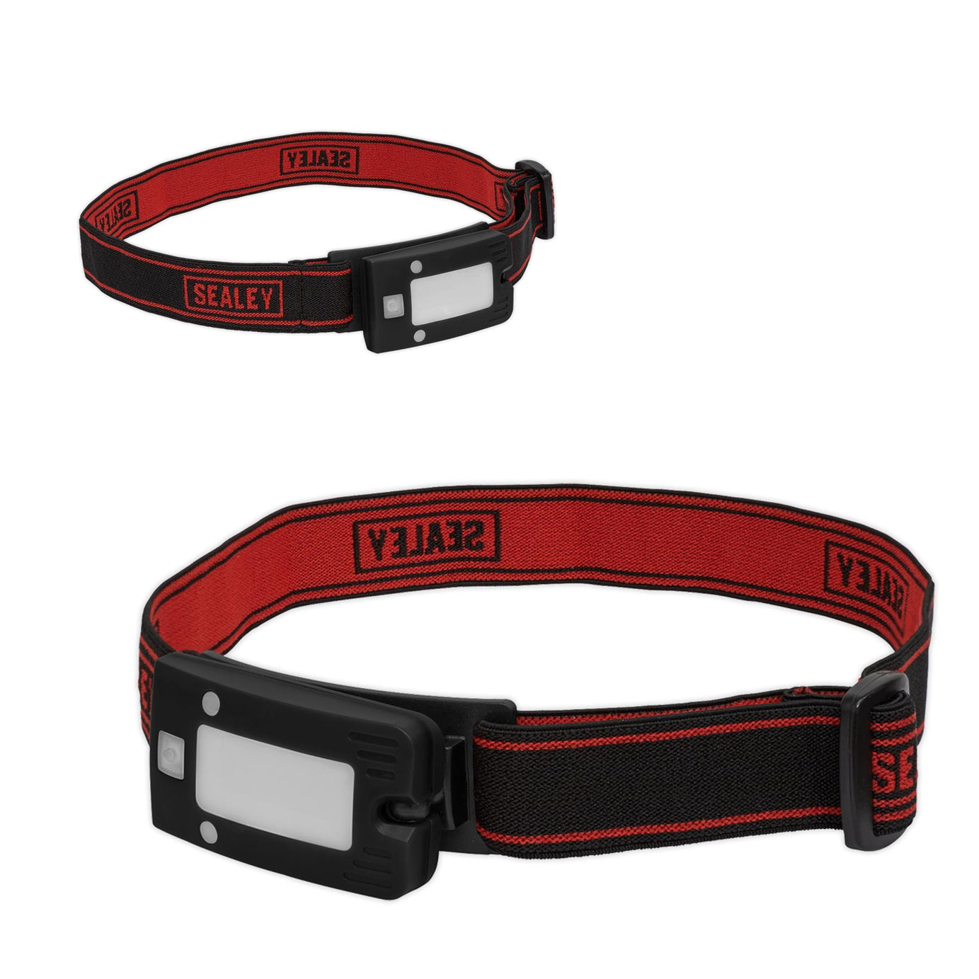 Sealey Rechargeable Head Torch Auto-Sensor Black 2W COB LED