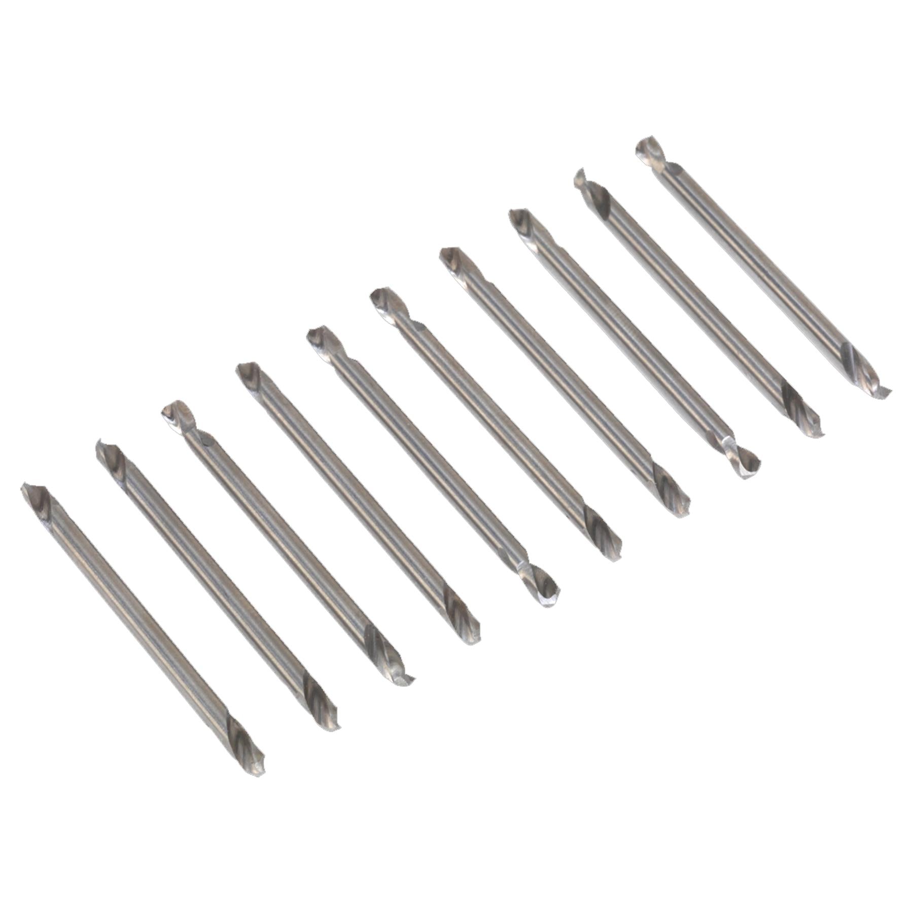 Sealey Double End Drill Bit Set 10pc 1/8" High-speed steel