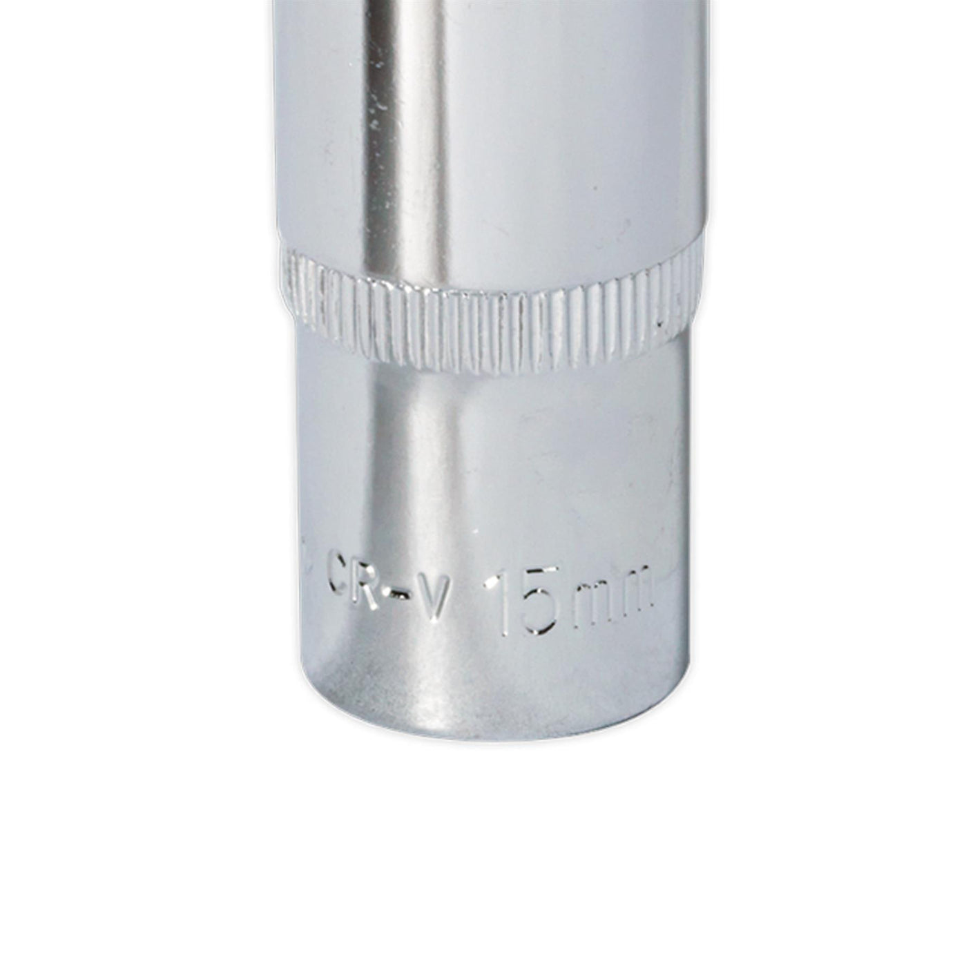 Sealey WallDrive Socket 15mm Deep 3/8"Sq Drive Fully Polished