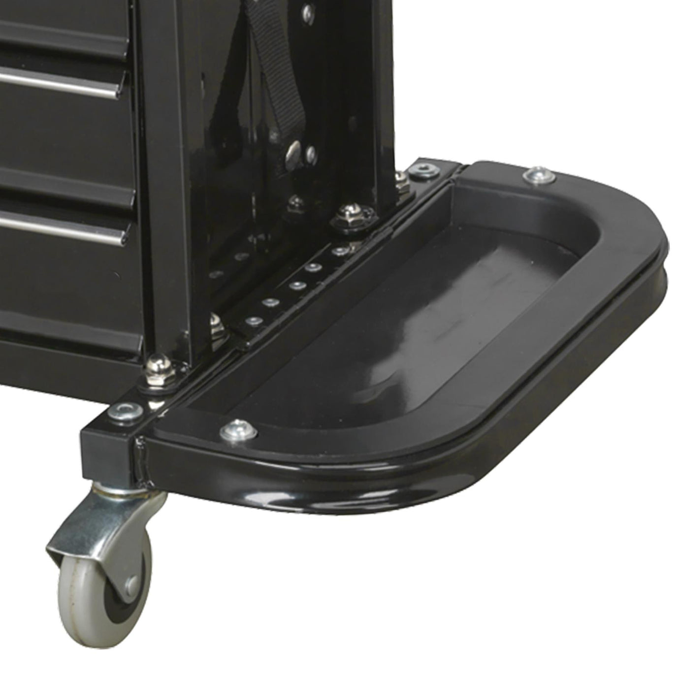 Sealey Mechanic's Utility Seat & Toolbox - Black