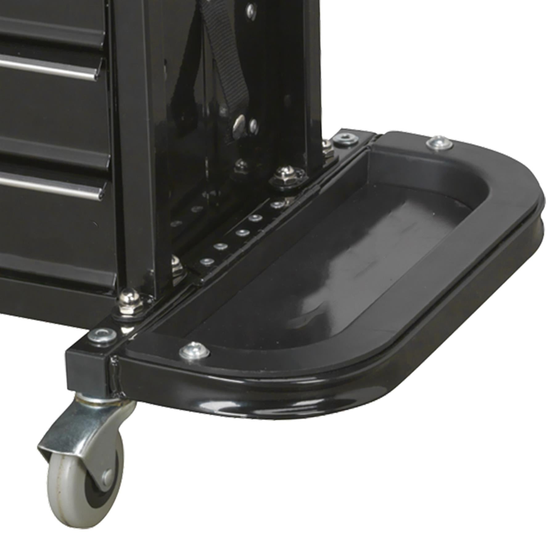 Sealey Mechanic's Utility Seat & Toolbox - Black
