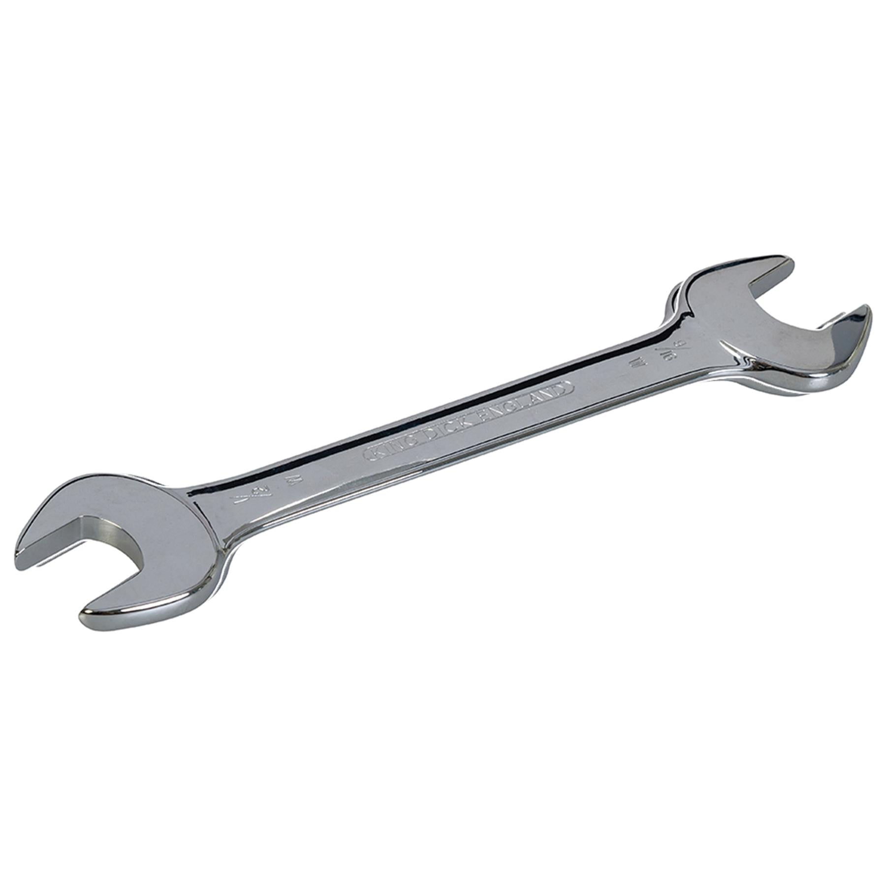 King Dick Open Ended 1/2" x 9/16" Whitworth Spanner Chrome Vanadium Steel Wrench