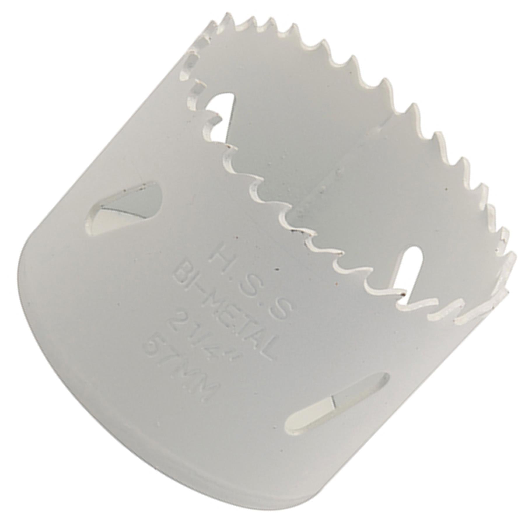 Heavy Duty Bi-Metal Holesaw 57mm Variable Pitch Steel Wood Metal Pvc Fast Clean