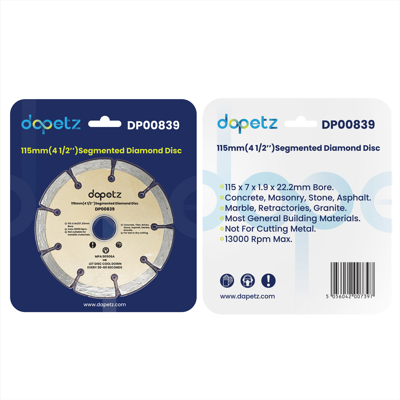 115mm Diamond Cutting Discs