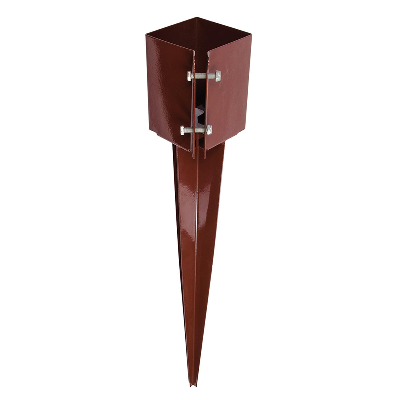 Fence Post Spike Support Holders Drive Down 750 mm 4" Anchor Like Metpost