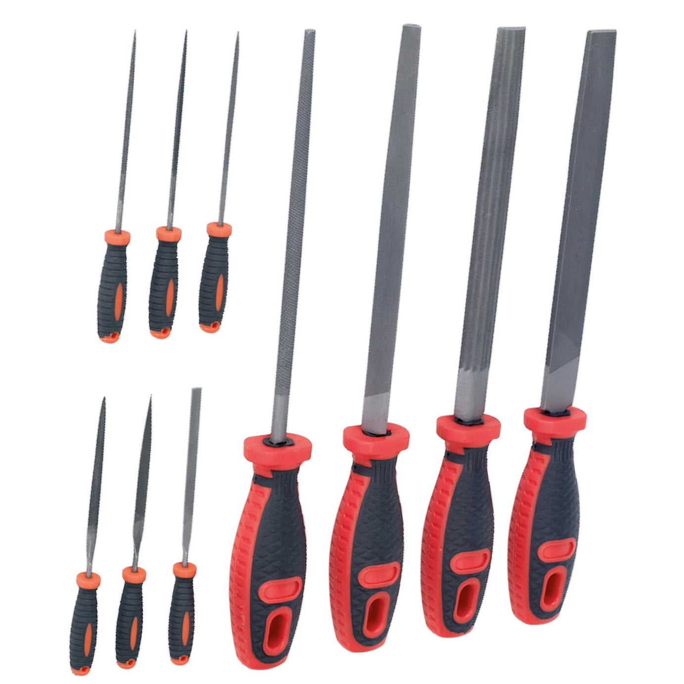 Sealey File Set 10pc Engineer's & Needle
