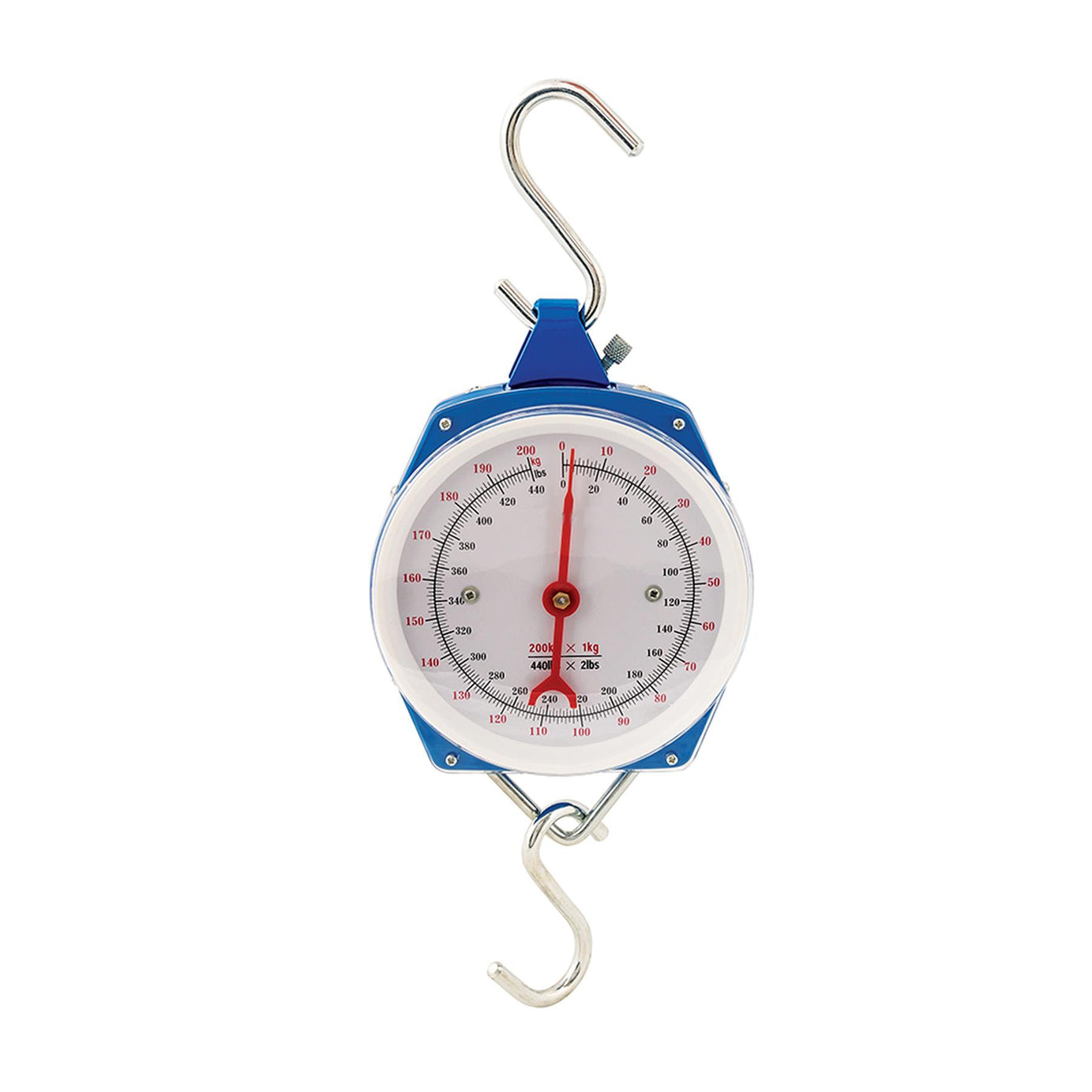 New Silverline 251087 200kg Heavy Duty Hanging Weighing Scales with Hook Fishing