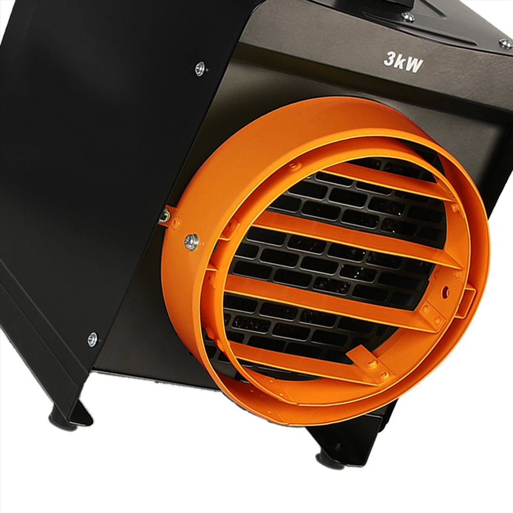 Rhino 2.8kW FH3 Fan Heater 110V Heavy Duty Industrial Steel Body