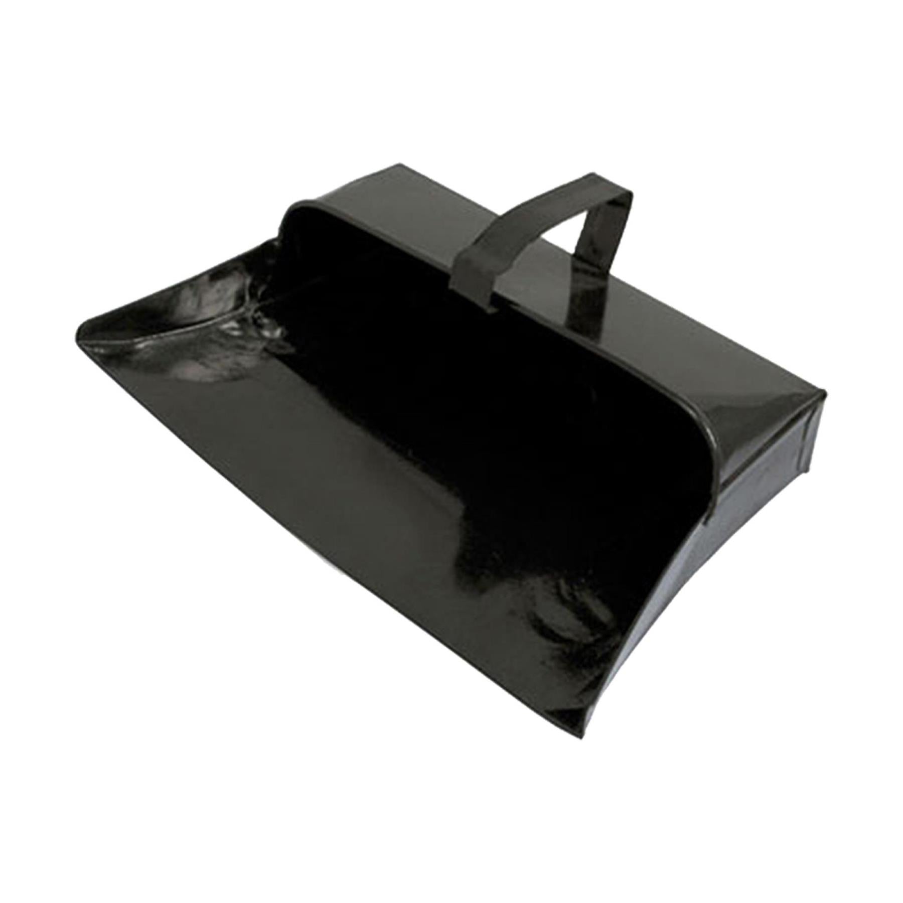 Strong Trade Metal Dustpan And Stiff Wooden Hand Brush Dustpan Set