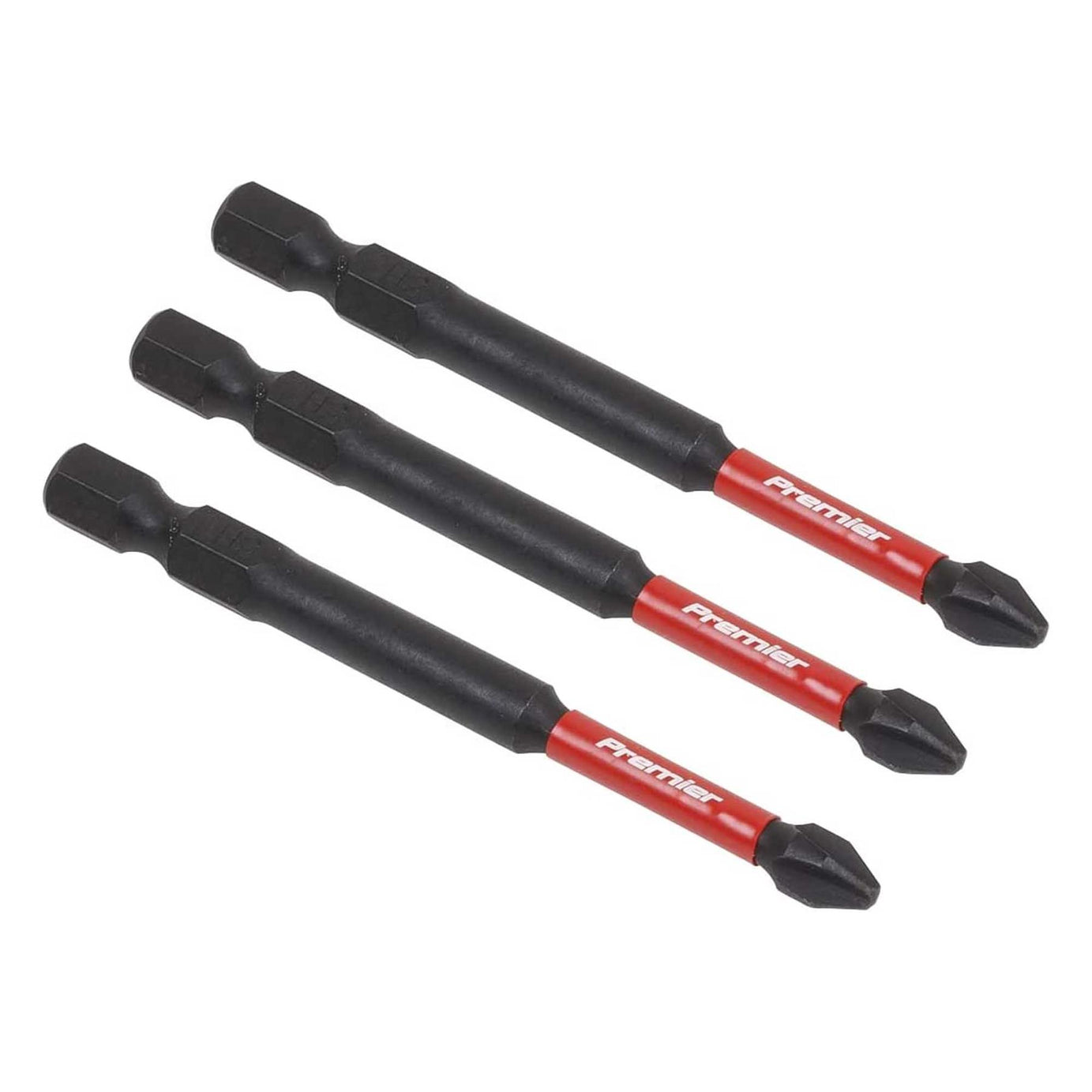 Phillips #3 Impact Power Tool Bits 75mm - 3pc