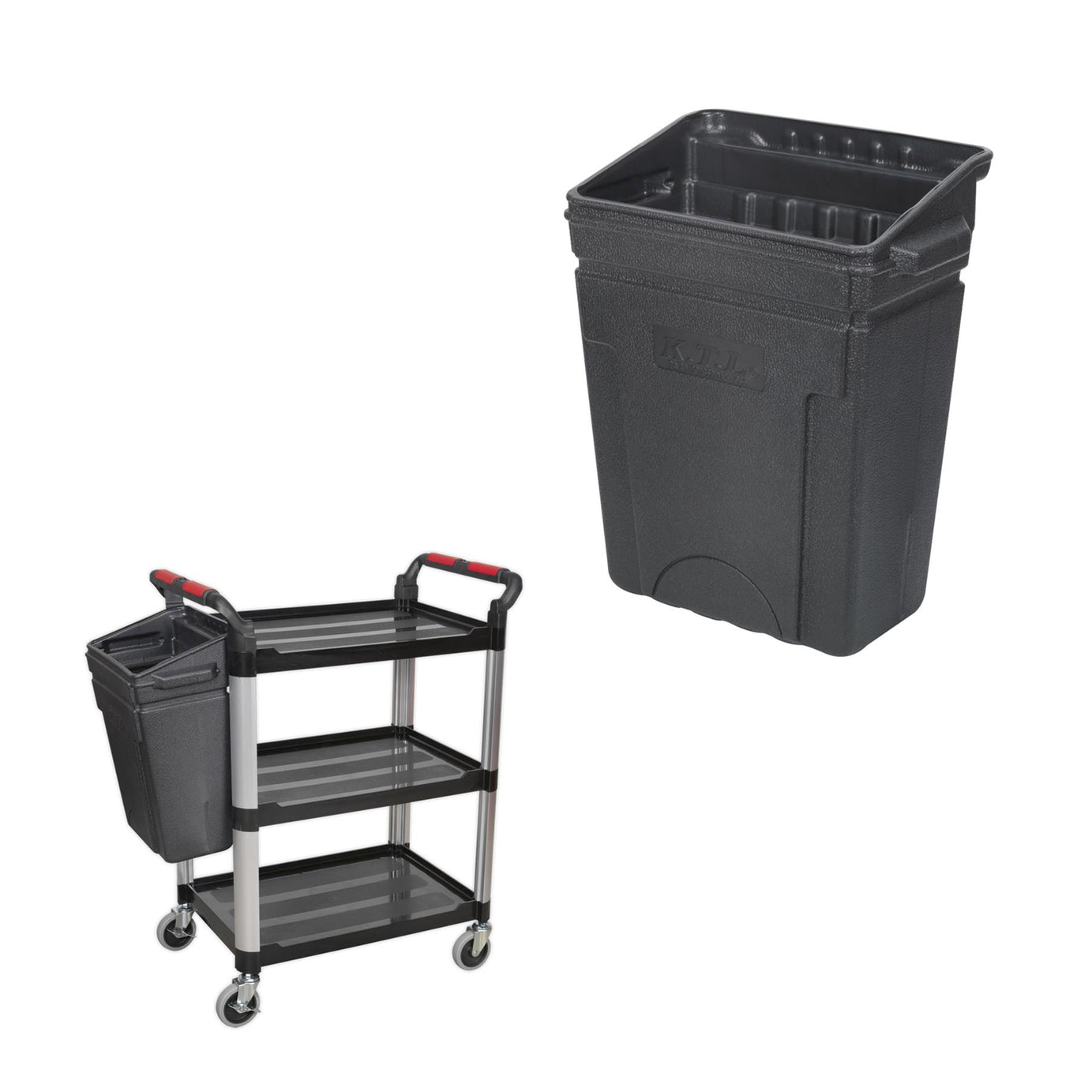 Sealey Strong and lightweight Waste Disposal Bin