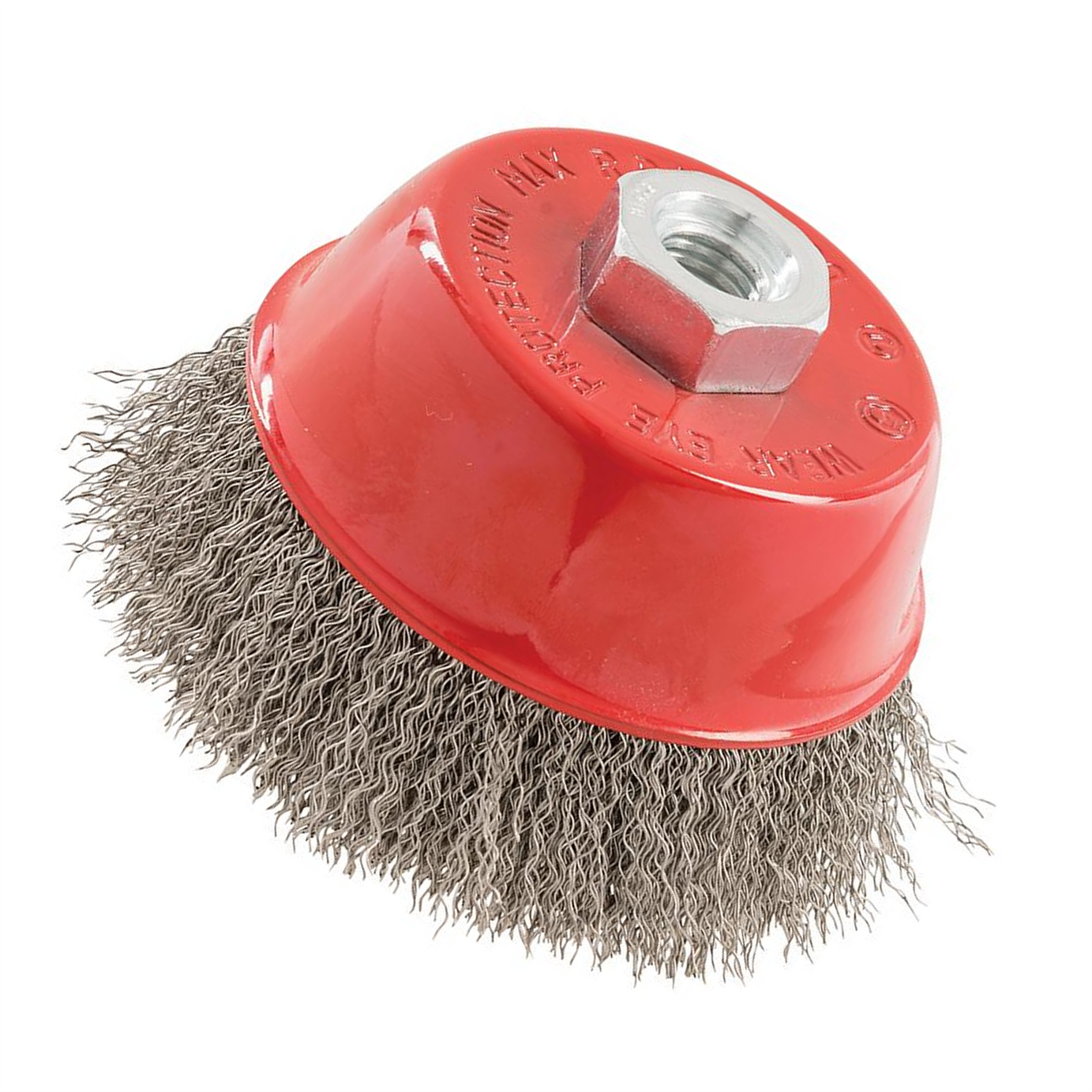 Stainless Steel Crimp Cup 100mm Wire Brush M14 Rust Removal High Quality