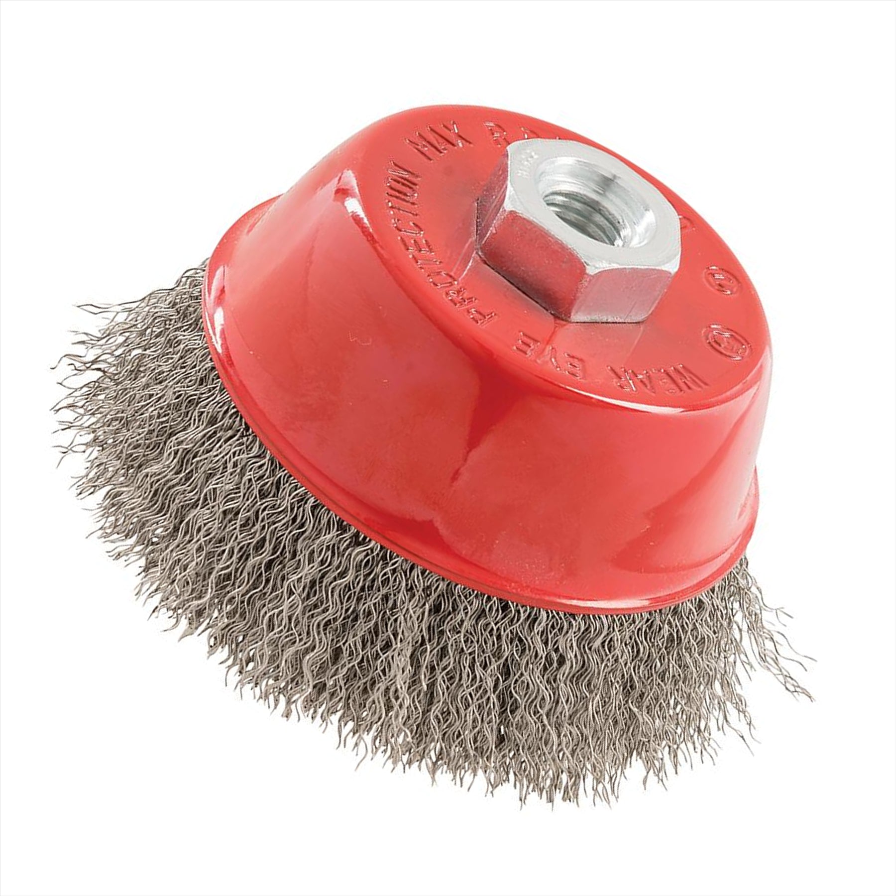 Stainless Steel Crimp Cup 100mm Wire Brush M14 Rust Removal High Quality