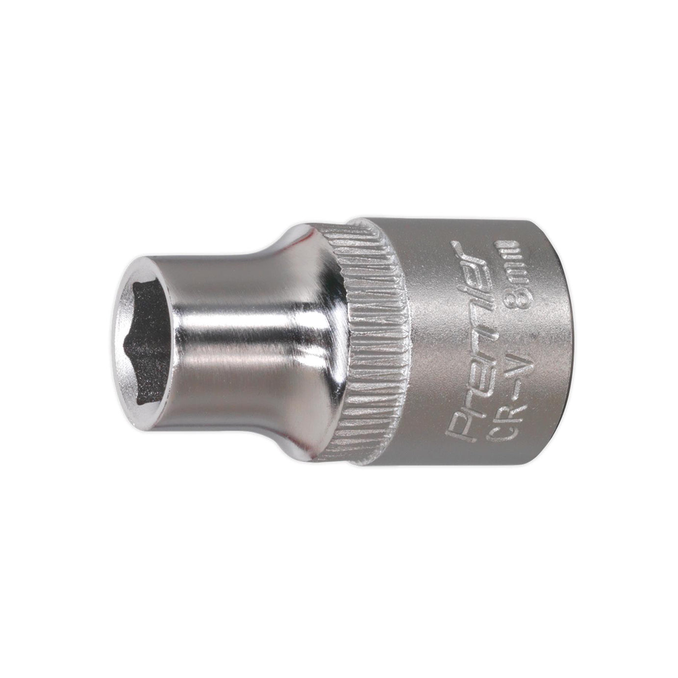 Sealey WallDrive Socket 8mm 3/8"Sq Drive Chrome Vanadium Steel