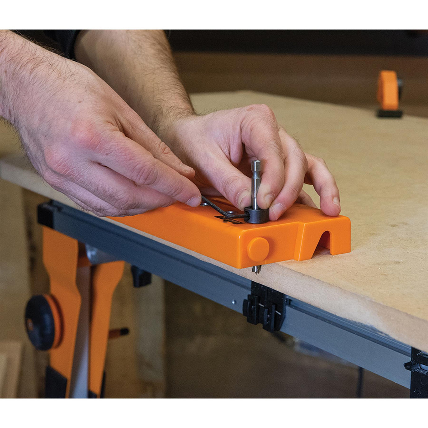 TS Shelf Pin Jig TSPJ Simple Slot-together System For Joining 2 Or More Jigs.