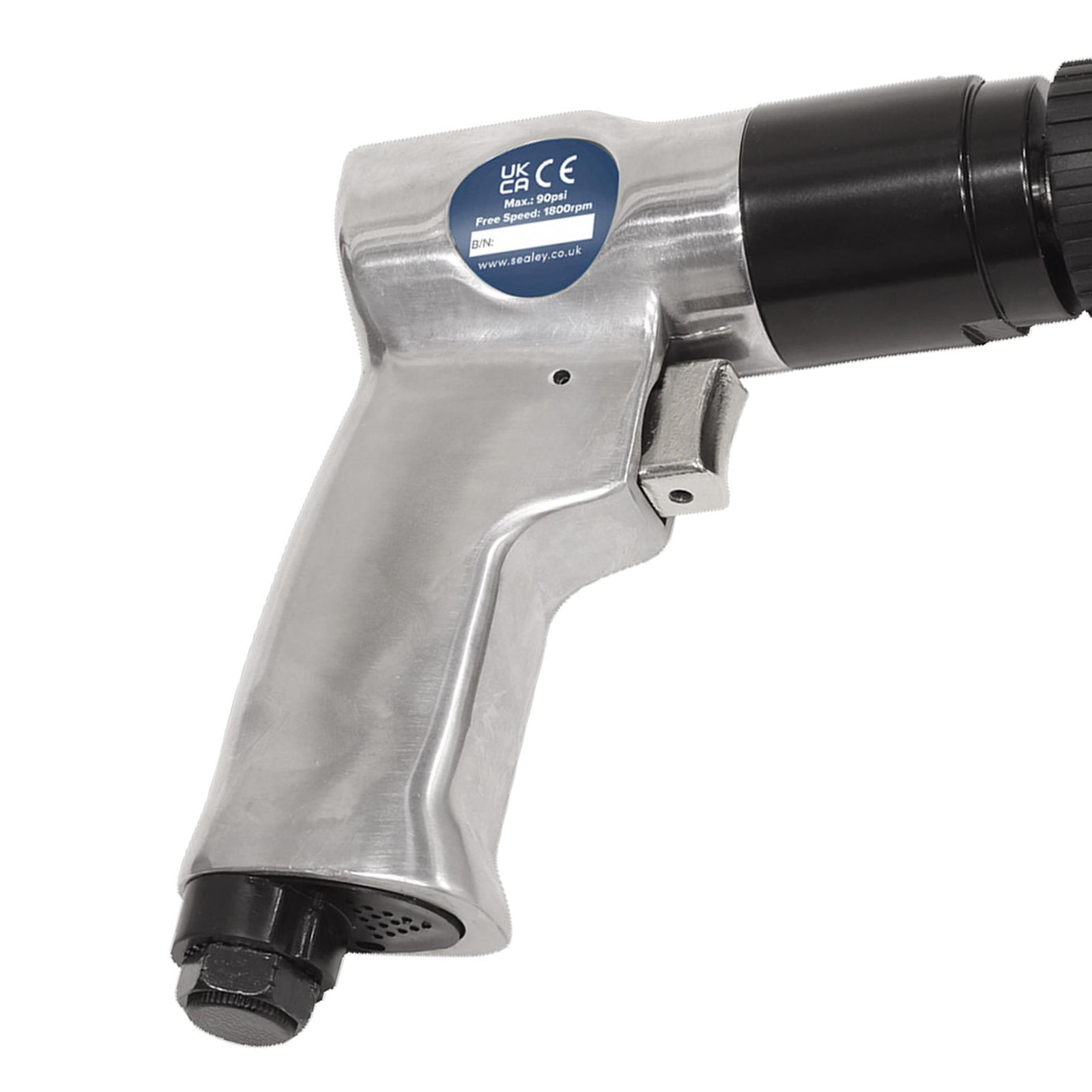 Sealey Air Drill Ø10mm Reversible with Keyless Chuck