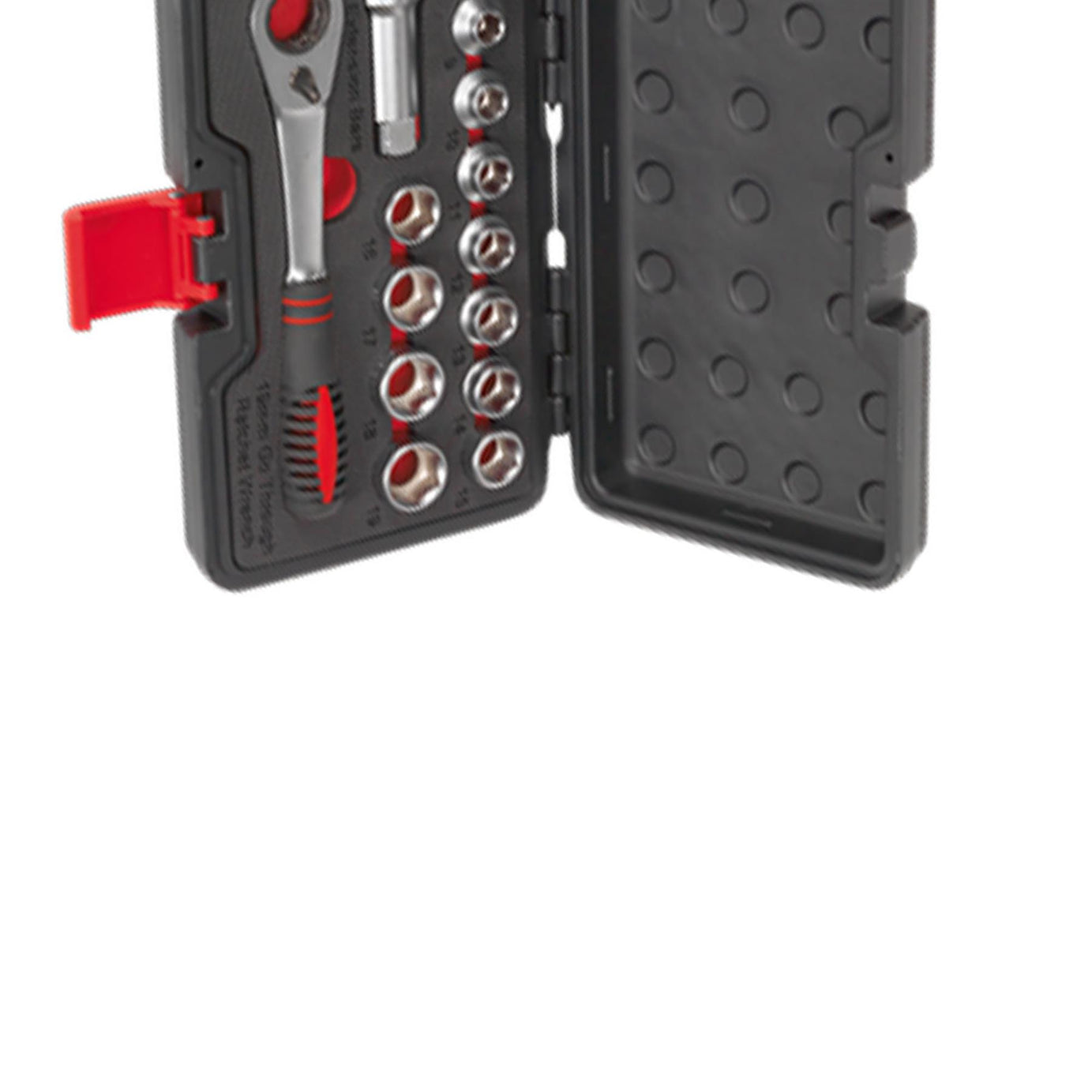 Sealey Socket Set 14pc Go-Through Low Profile WallDrive Metric