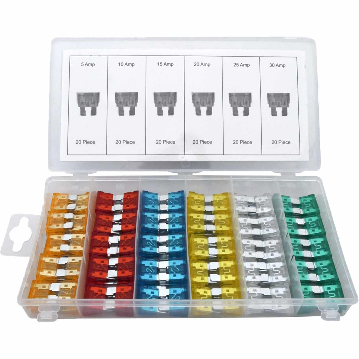 Hilka 120 Piece Car Fuse Set