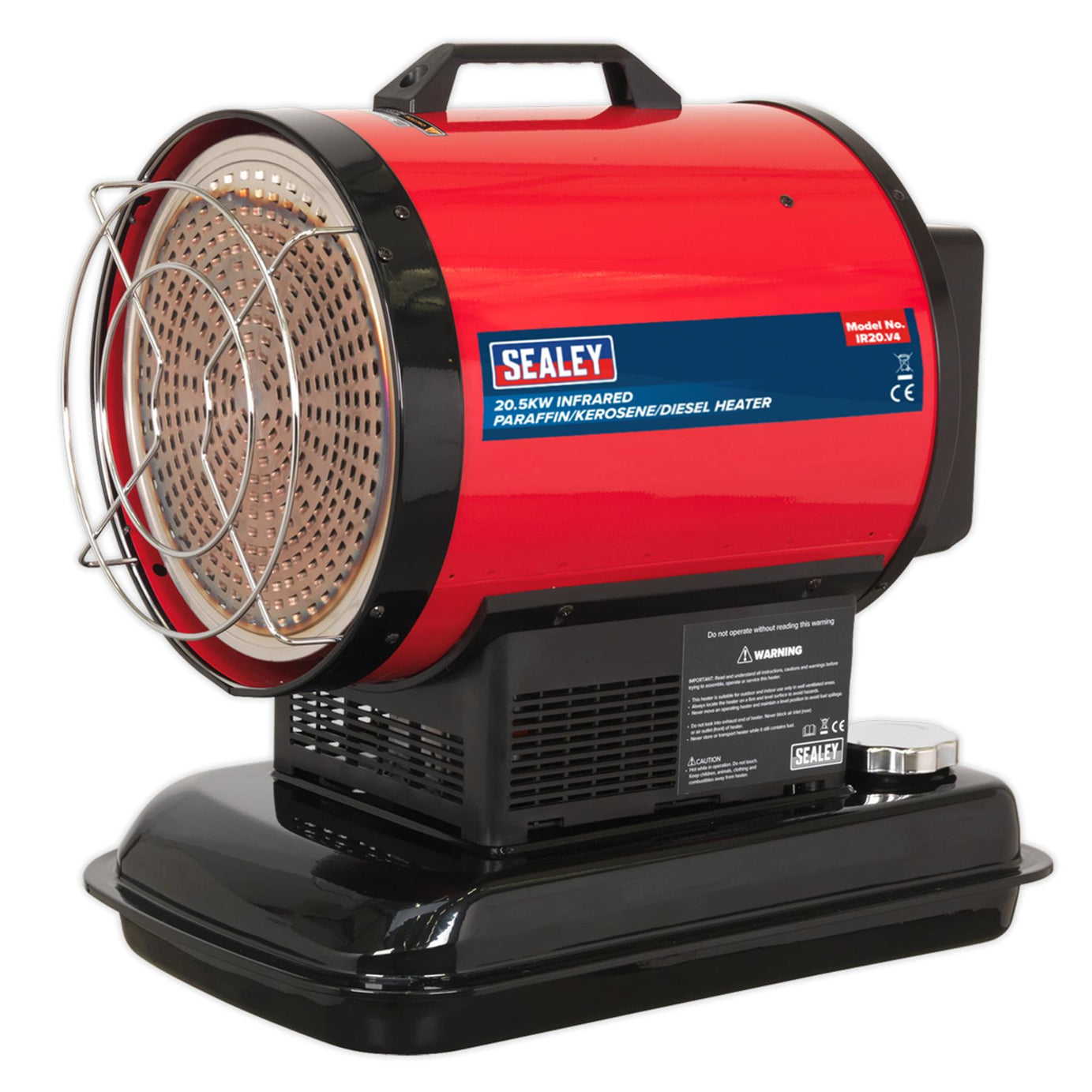 Sealey Infrared Paraffin/Kerosene/Diesel Heater 20.5kW 230V