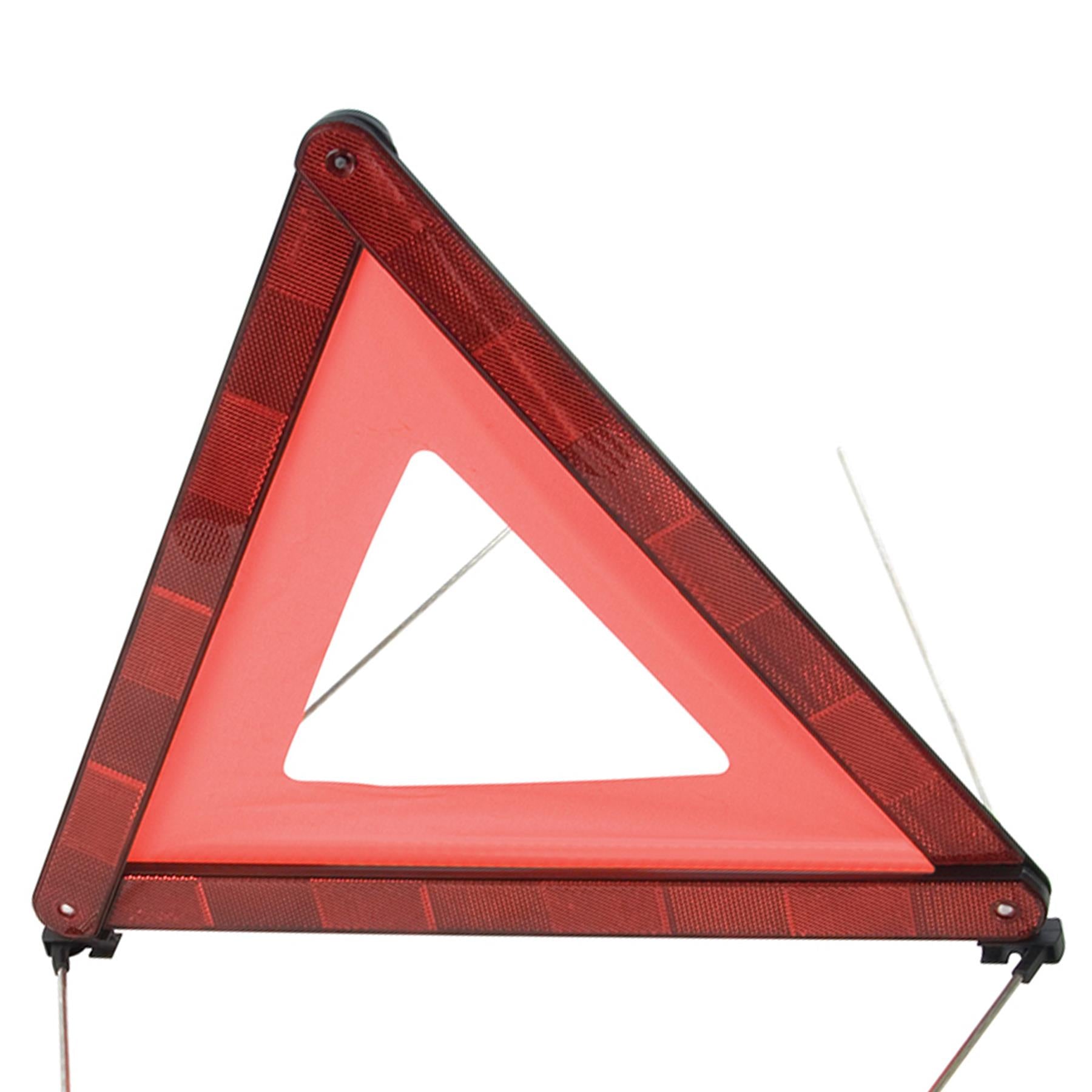 Reflective Road Safety Folding Triangle - Conforms To European Standard Ece27
