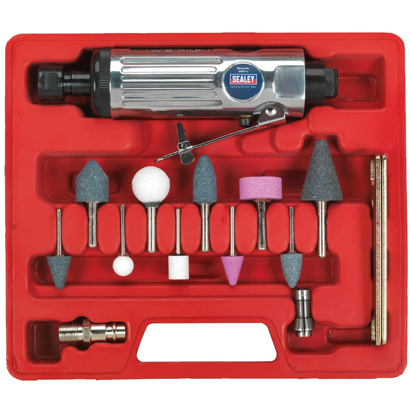 Sealey Air Die Grinder Kit 16pc