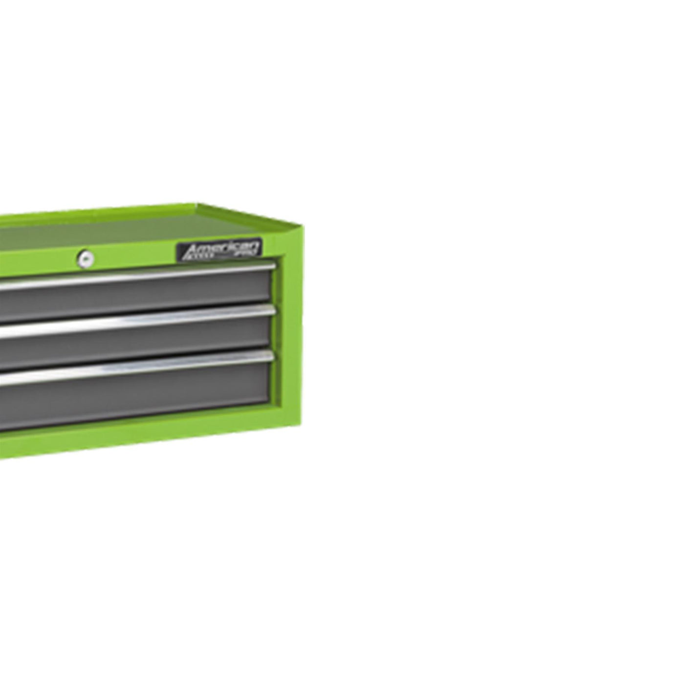 Sealey Mid-Box 3 Drawer with Ball-Bearing Slides - Green/Grey