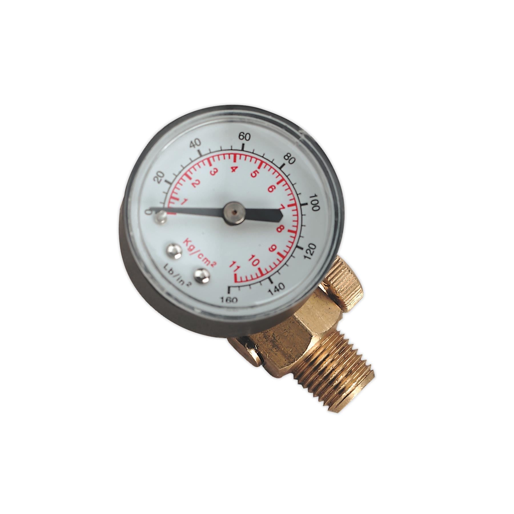 Sealey On-Gun Regulator with Gauge