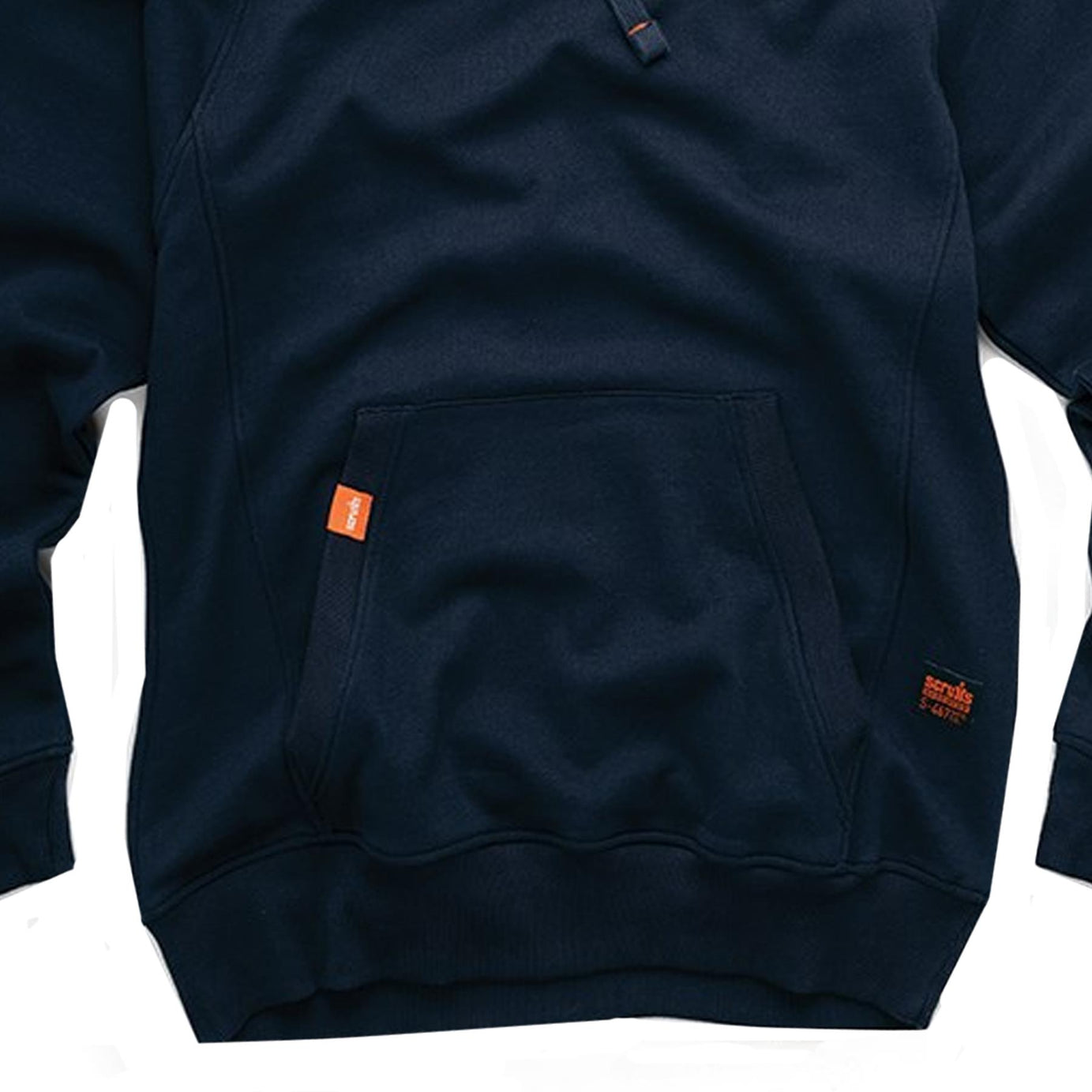 Scruffs Eco Hoodie Trade Work Hoodie Navy Men Hooded Jumper XXL