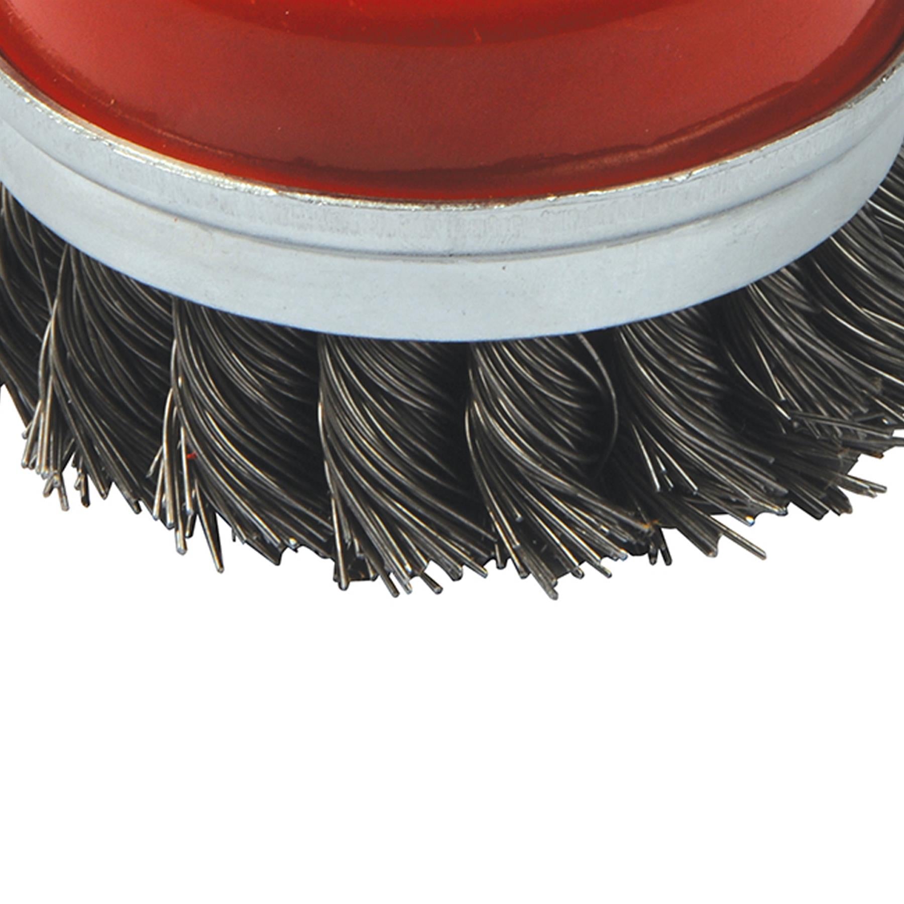 Steel Twist-Knot Cup 80mm Abrasive Grinding Paint Rust Removal DIY New
