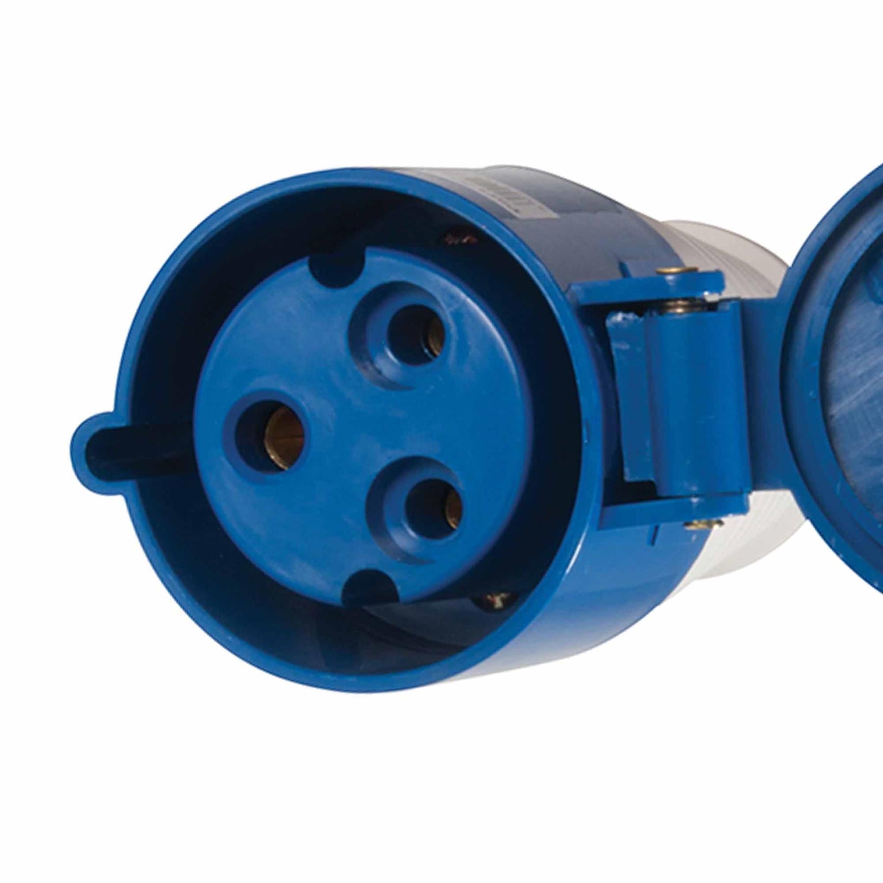 32Amp 230V 3 Pin Industrial Plugs Sockets Couplers IP44 Site Connectors