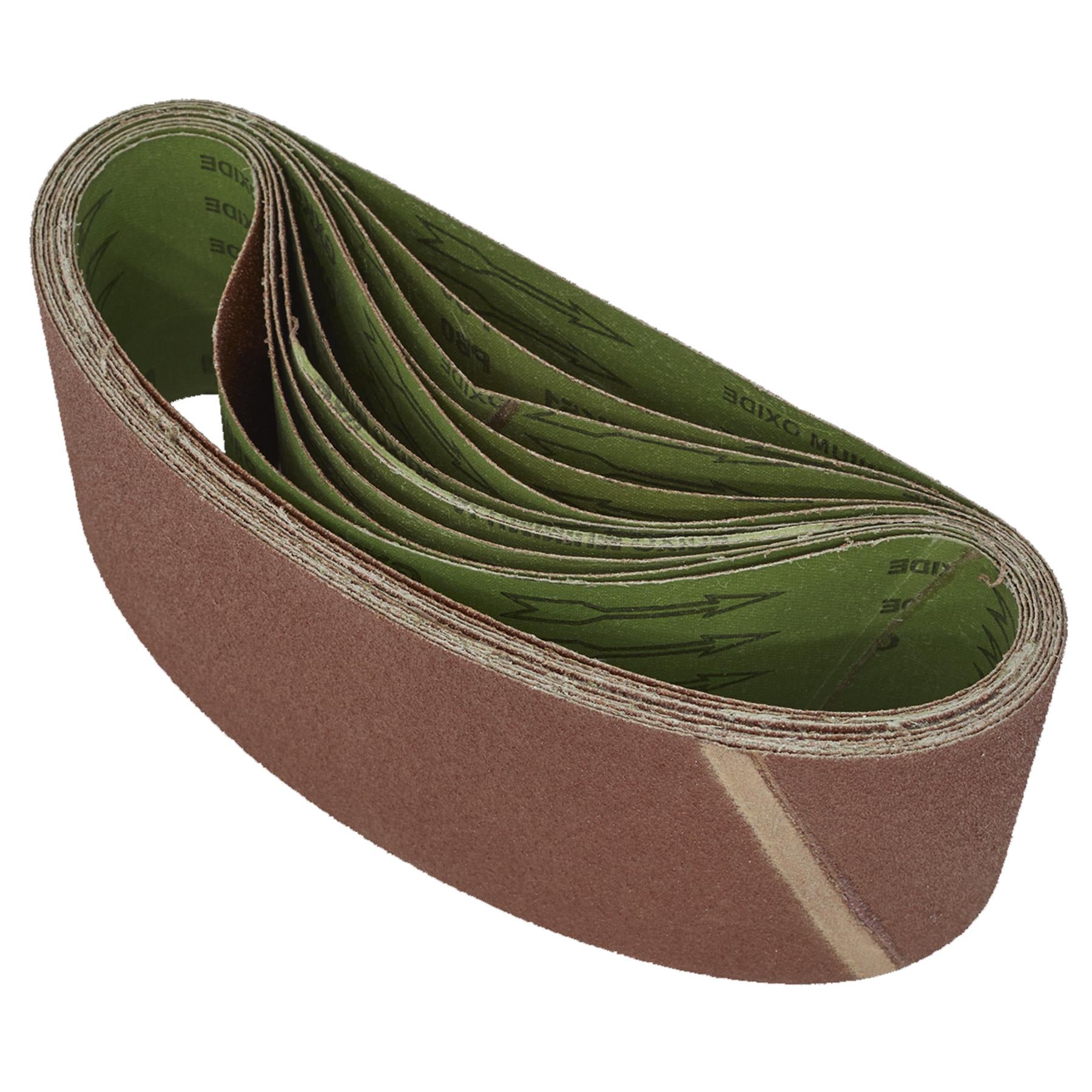 Sealey Sanding Belt 100 x 610mm 80Grit - Pack of 10