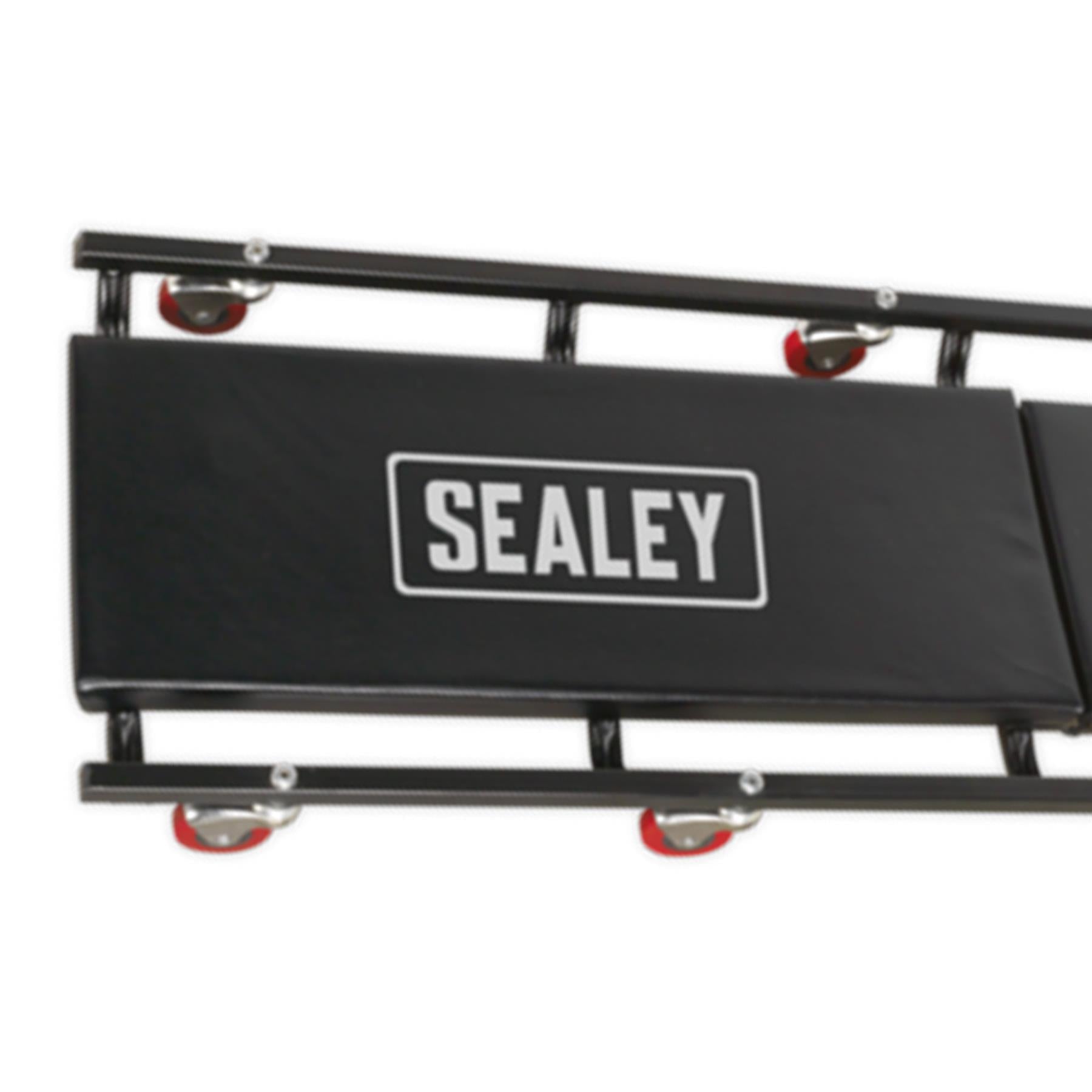 Sealey Creeper 40" with Steel Frame, 6 Wheels & Adjustable Headrest