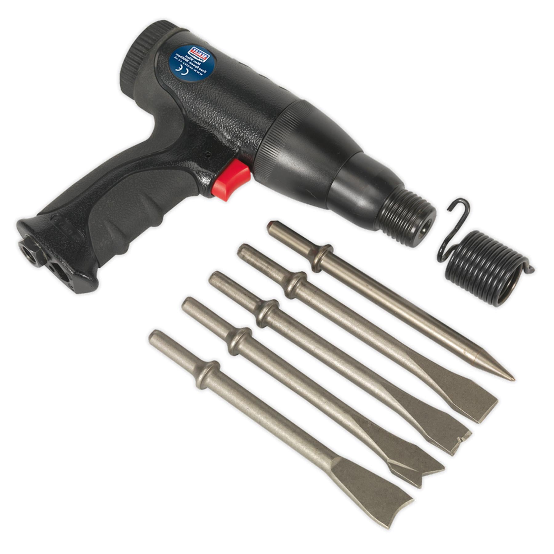 Sealey Air Hammer Kit Composite Premier - Long Stroke