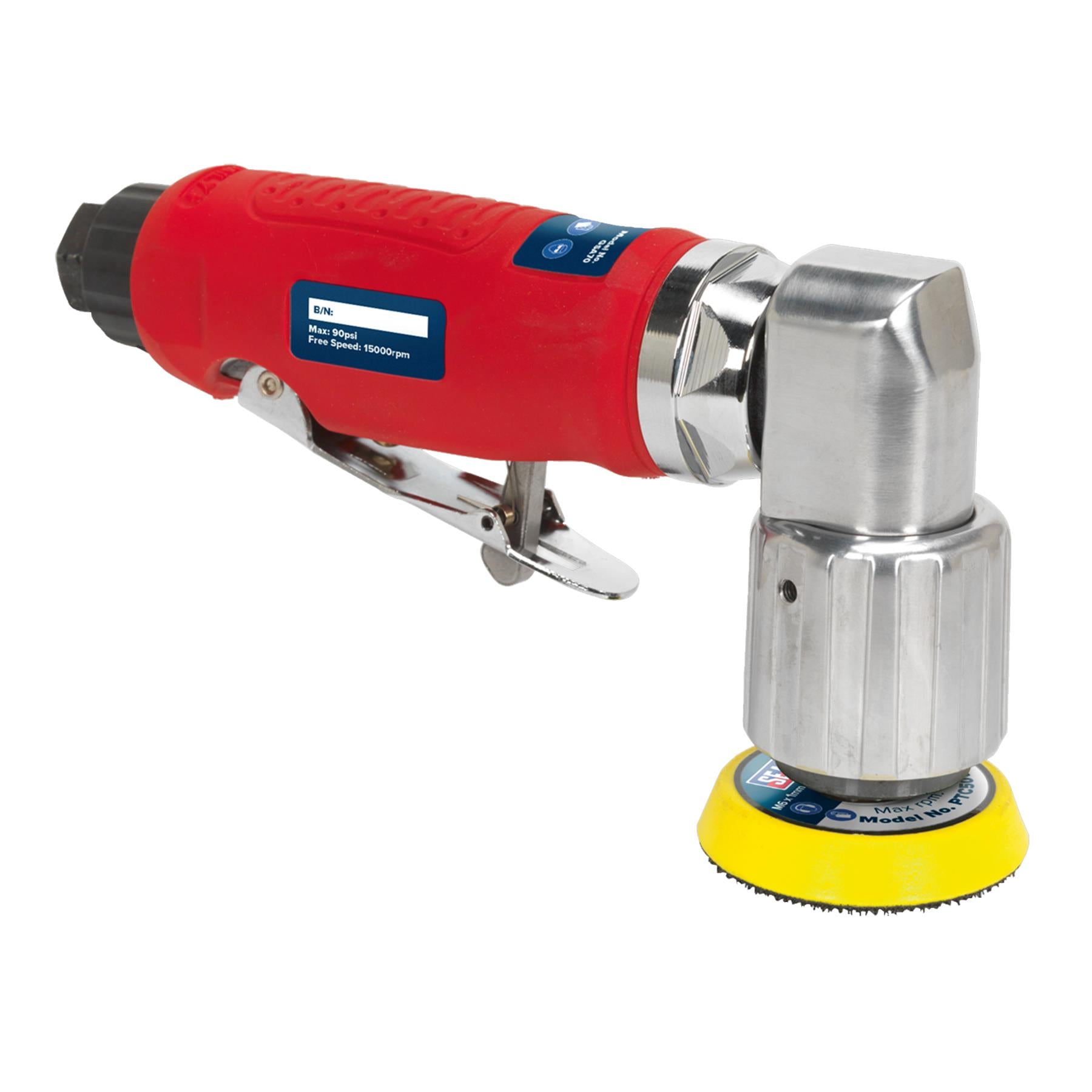 Sealey Air Orbital Sander Mini Disc �50mm