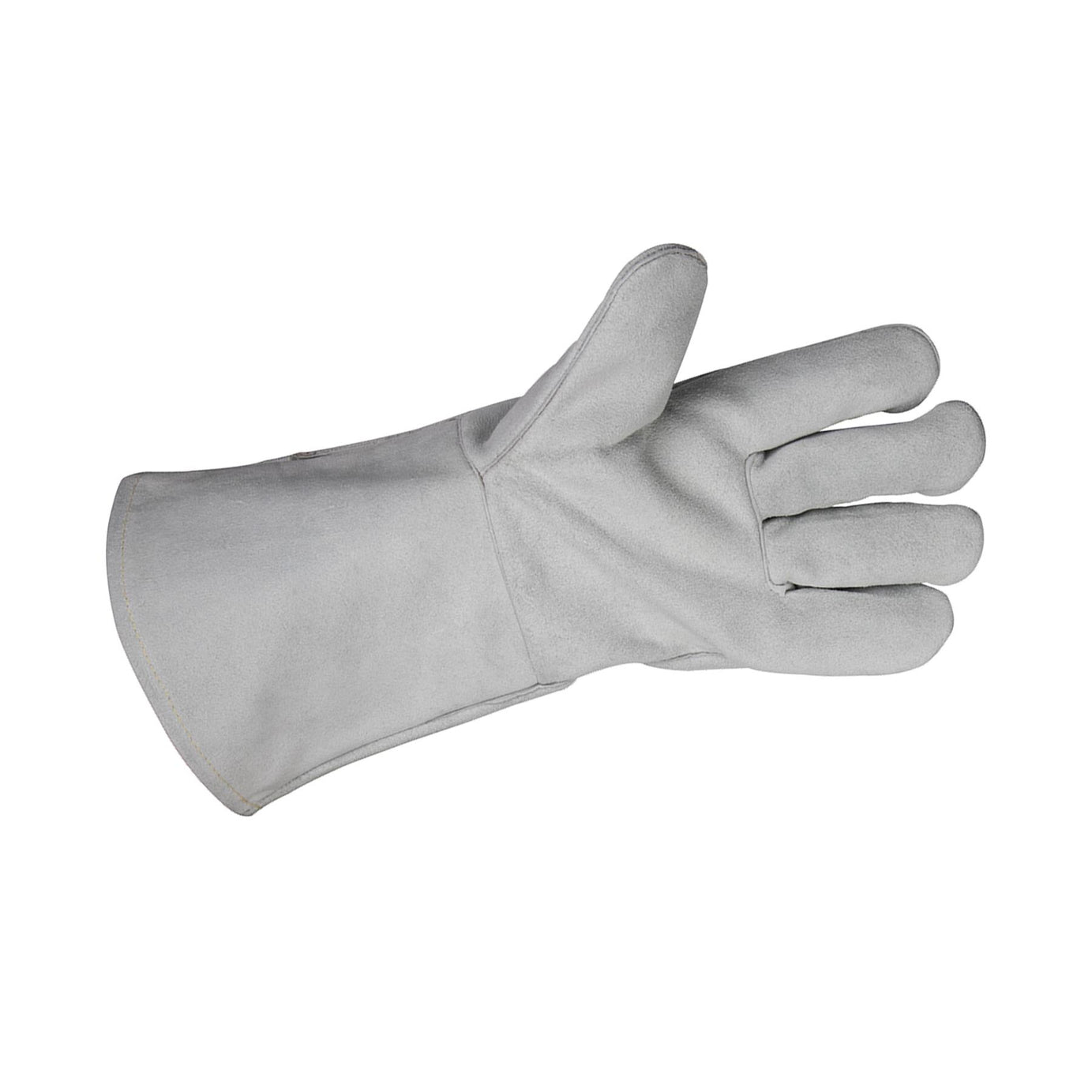 Sealey Leather Welding Gauntlets Lined Heavy-Duty - Pair