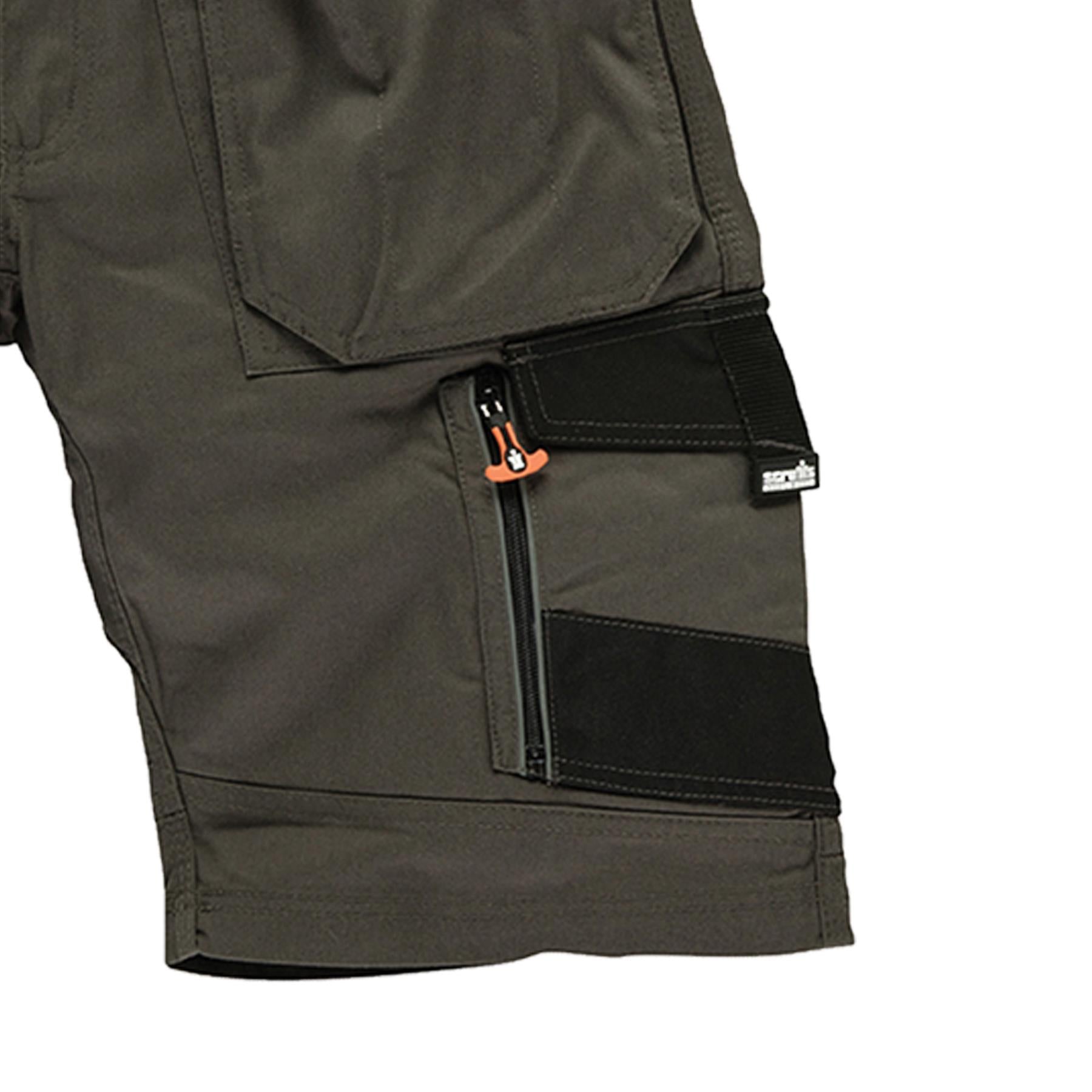 Trade Short Slate Size 36" W Ykk Zipped Fly. 65% Polyester, 35% Cotton, 250gsm.