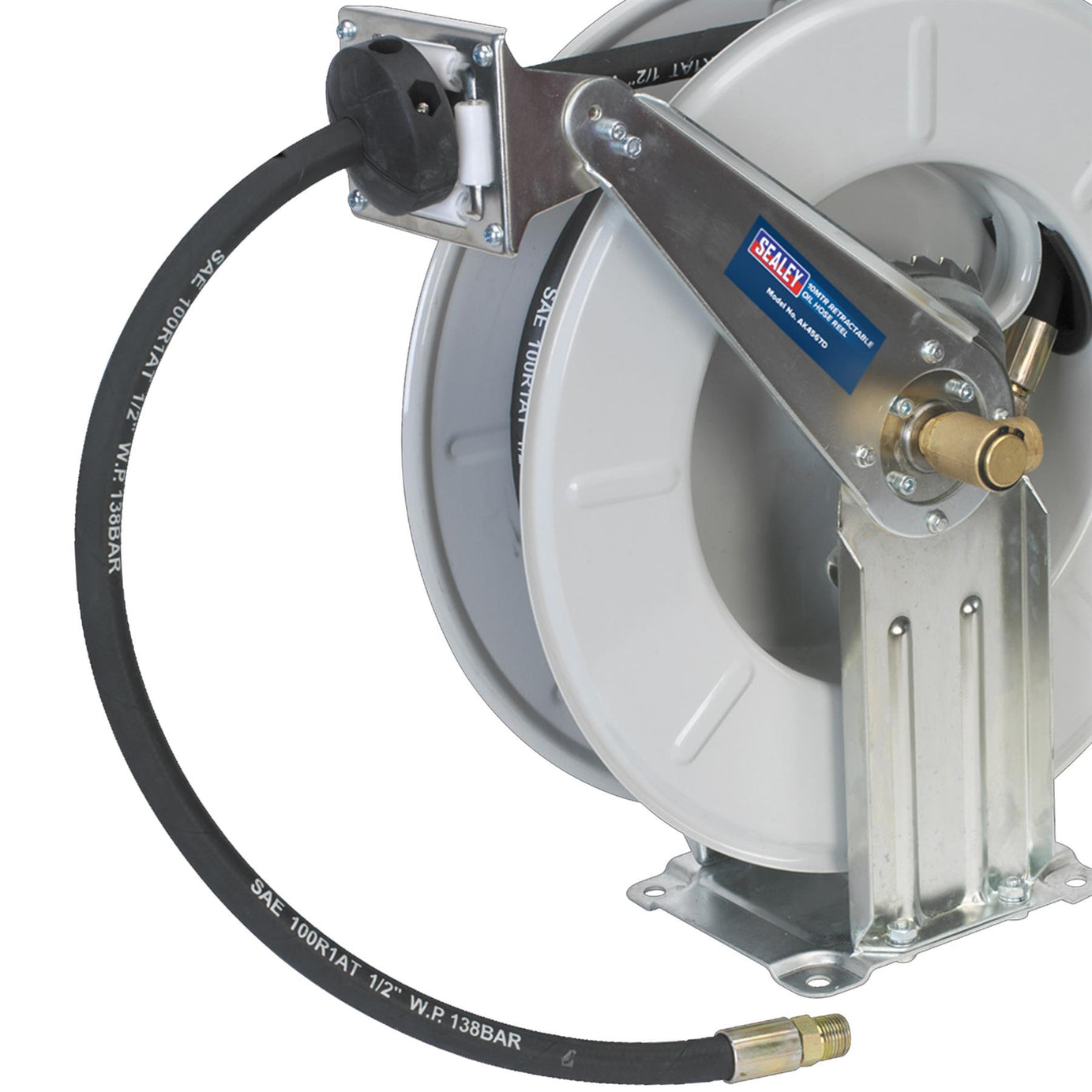 Sealey Oil Hose Reel Retractable 10m